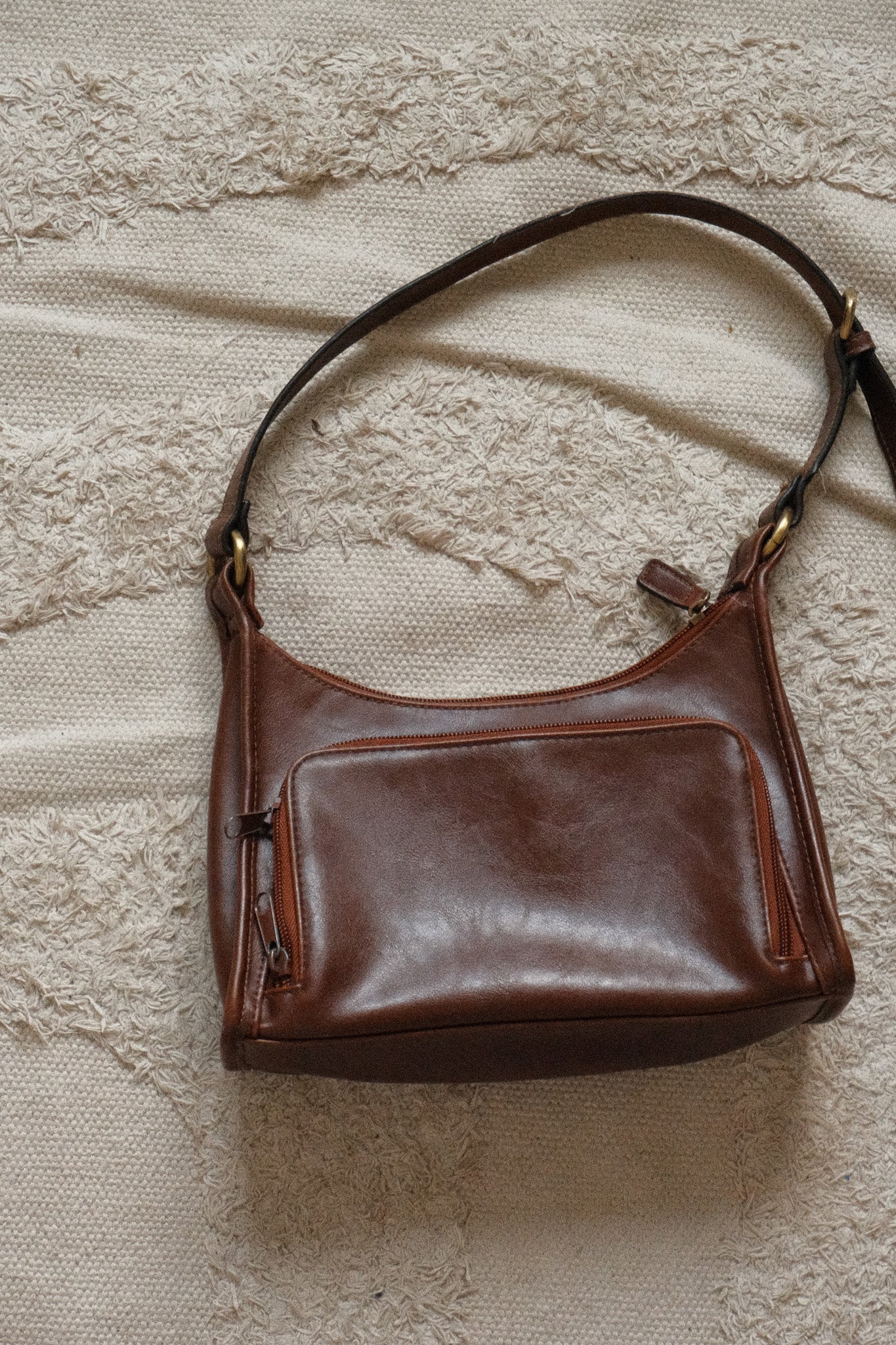 Vintage x Faux Leather Purse