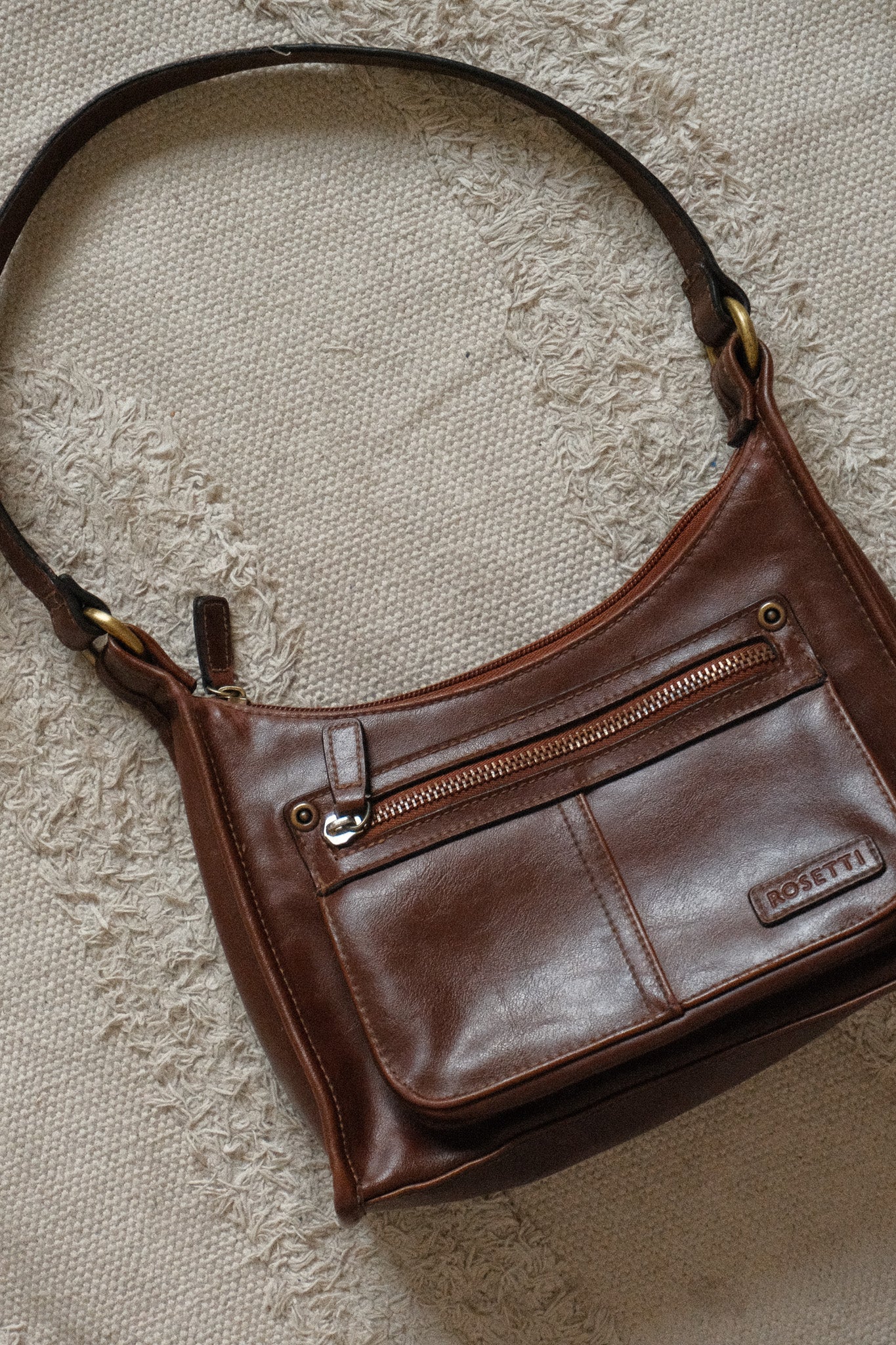 Vintage x Faux Leather Purse