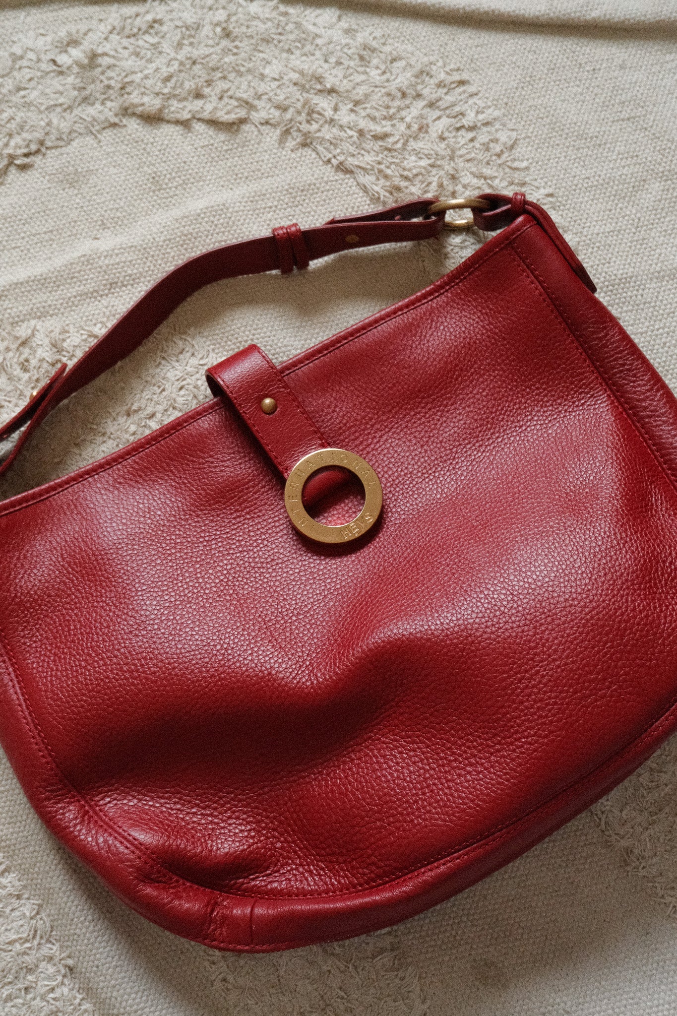 Vintage x Leather Hobo Bag