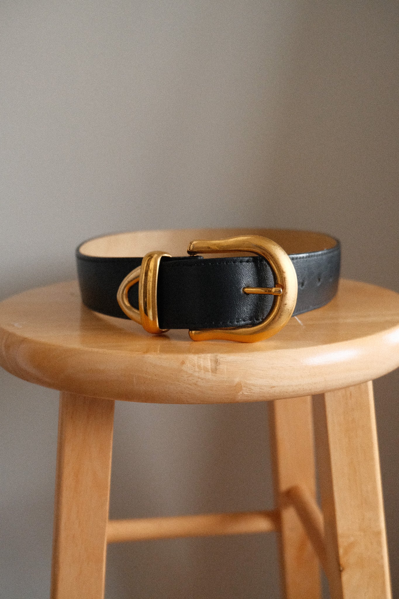 Vintage x Leather Belt (XS)