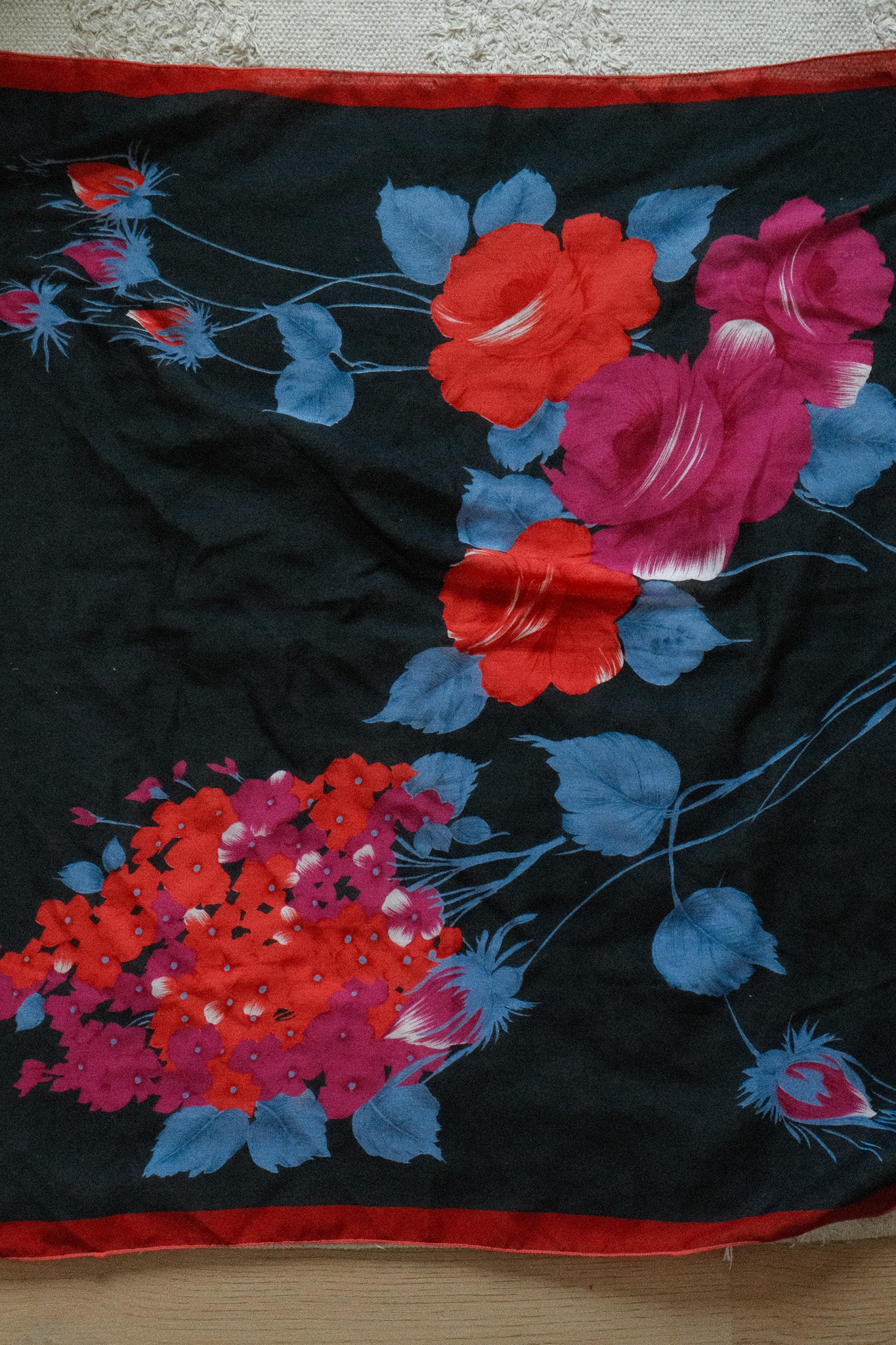 Vintage x Floral Scarf