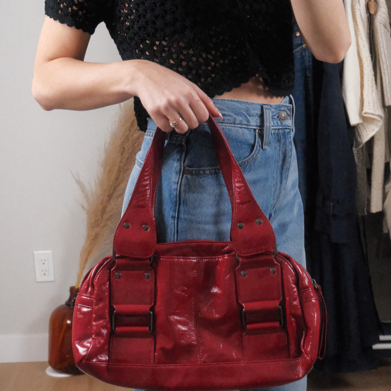 Vintage x Dolce Vita x Faux Leather Purse