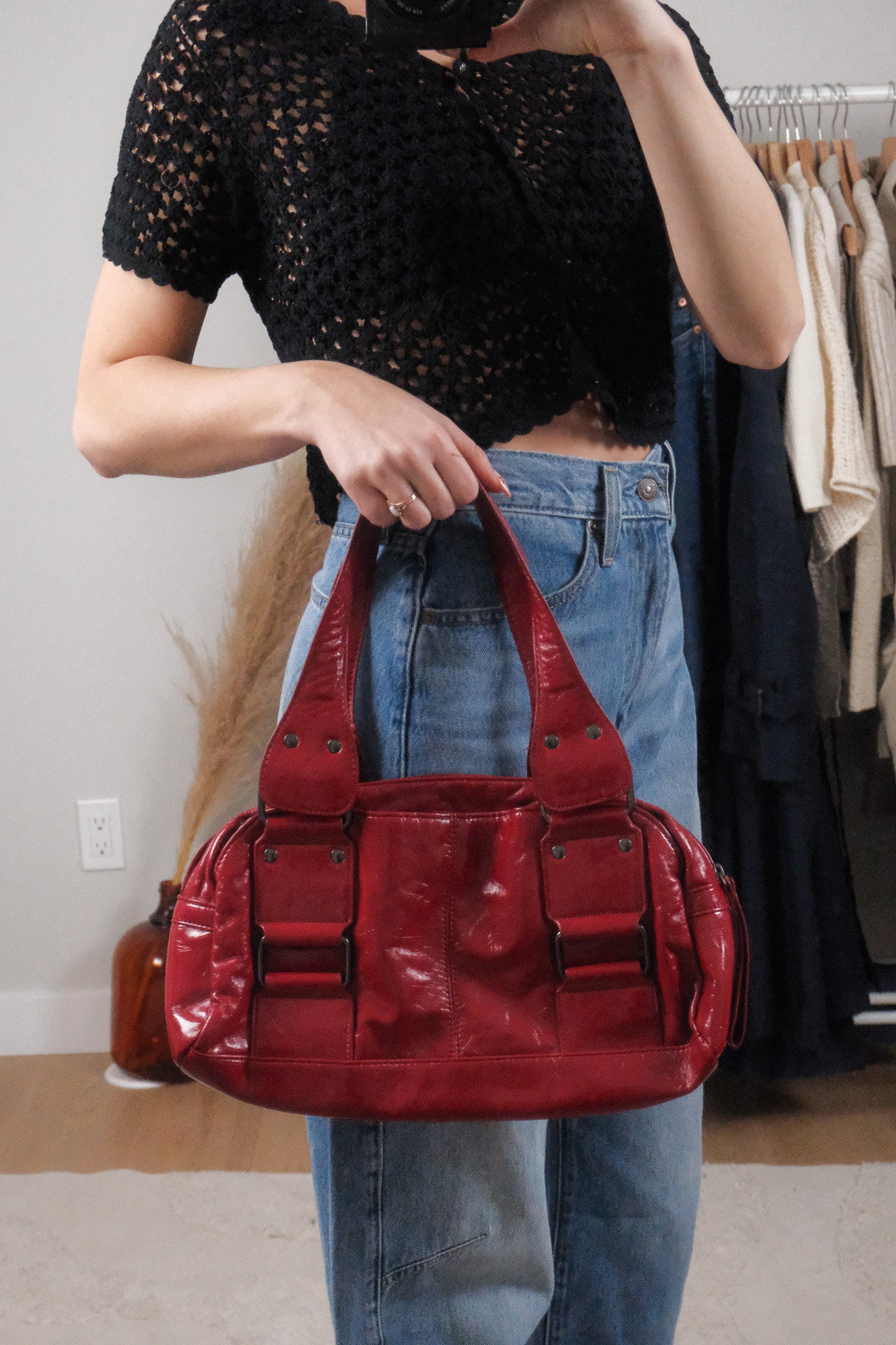 Vintage x Dolce Vita x Faux Leather Purse