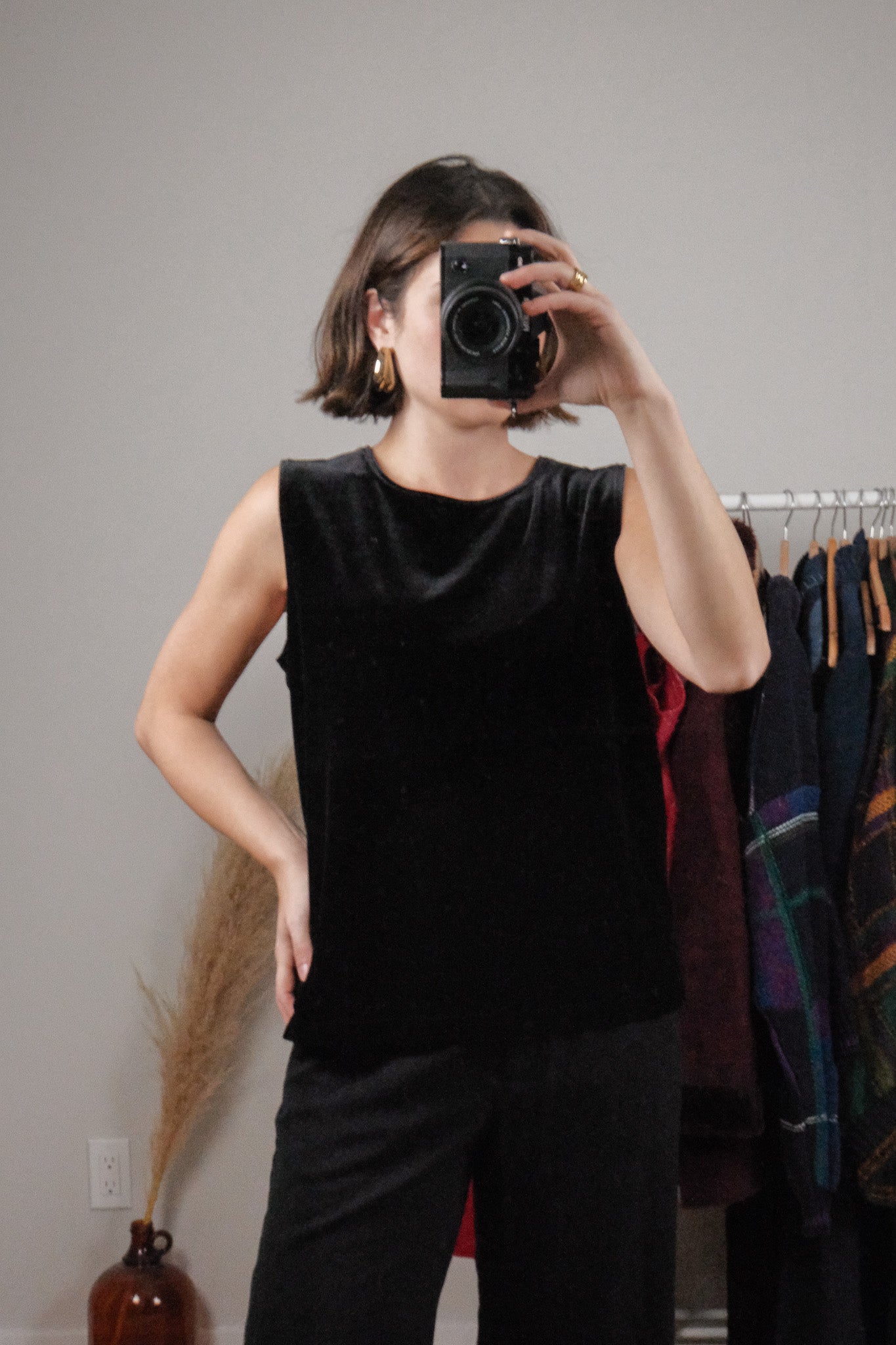 Made in Canada x Vintage x Velvet Tank (L)