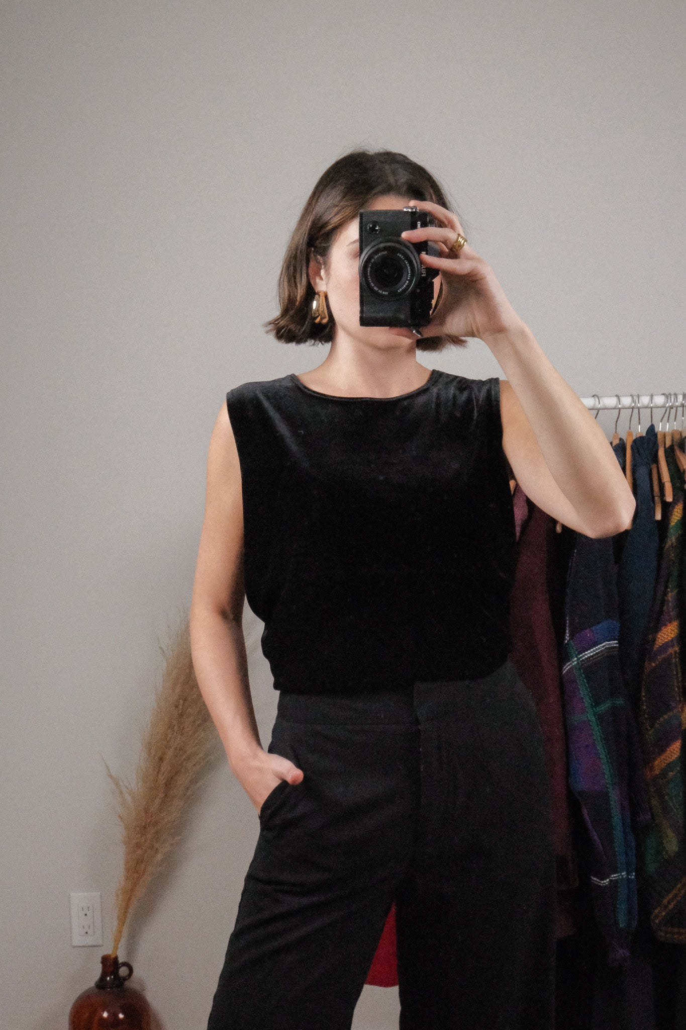 Made in Canada x Vintage x Velvet Tank (L)