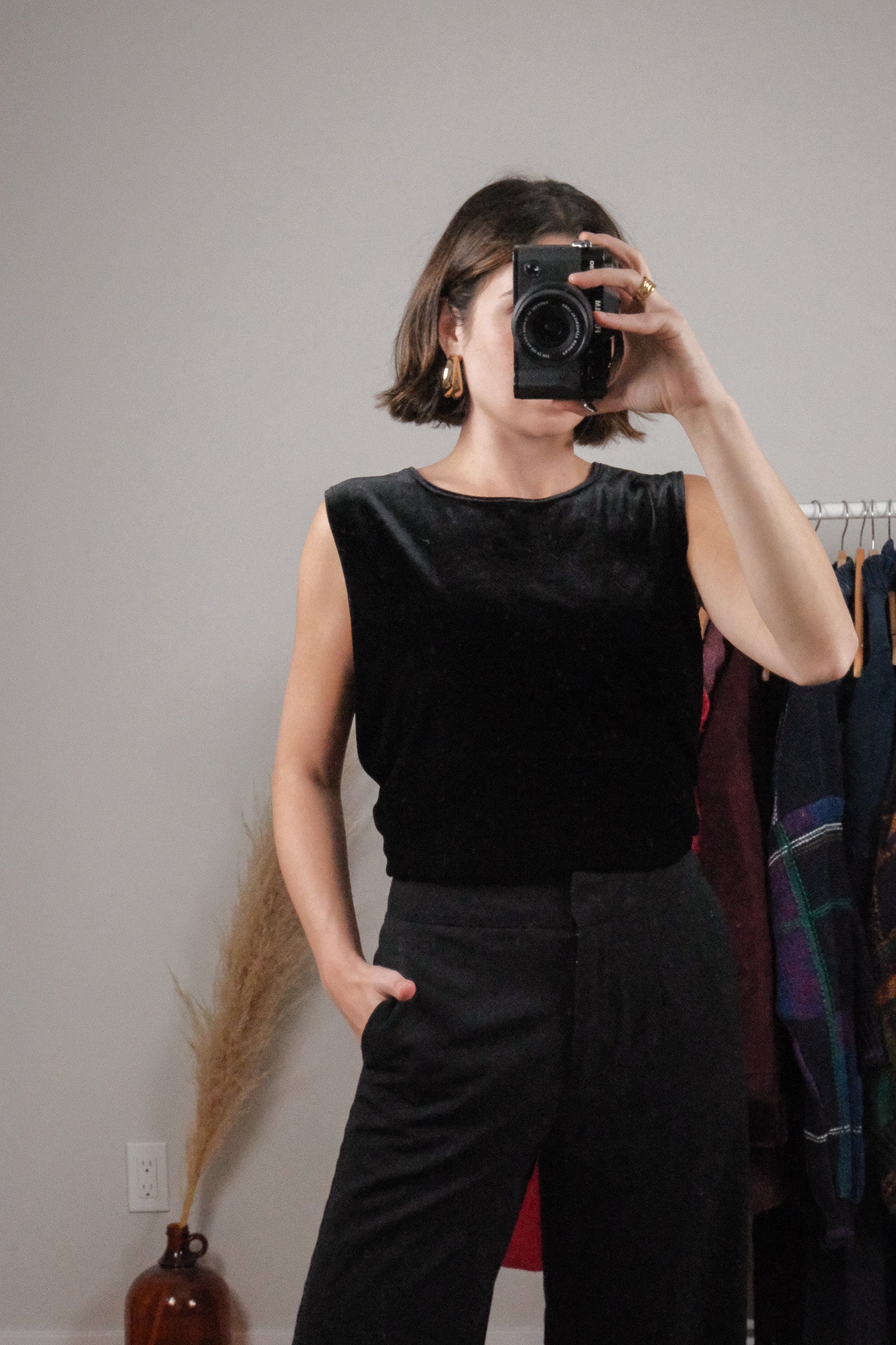 Made in Canada x Vintage x Velvet Tank (L)