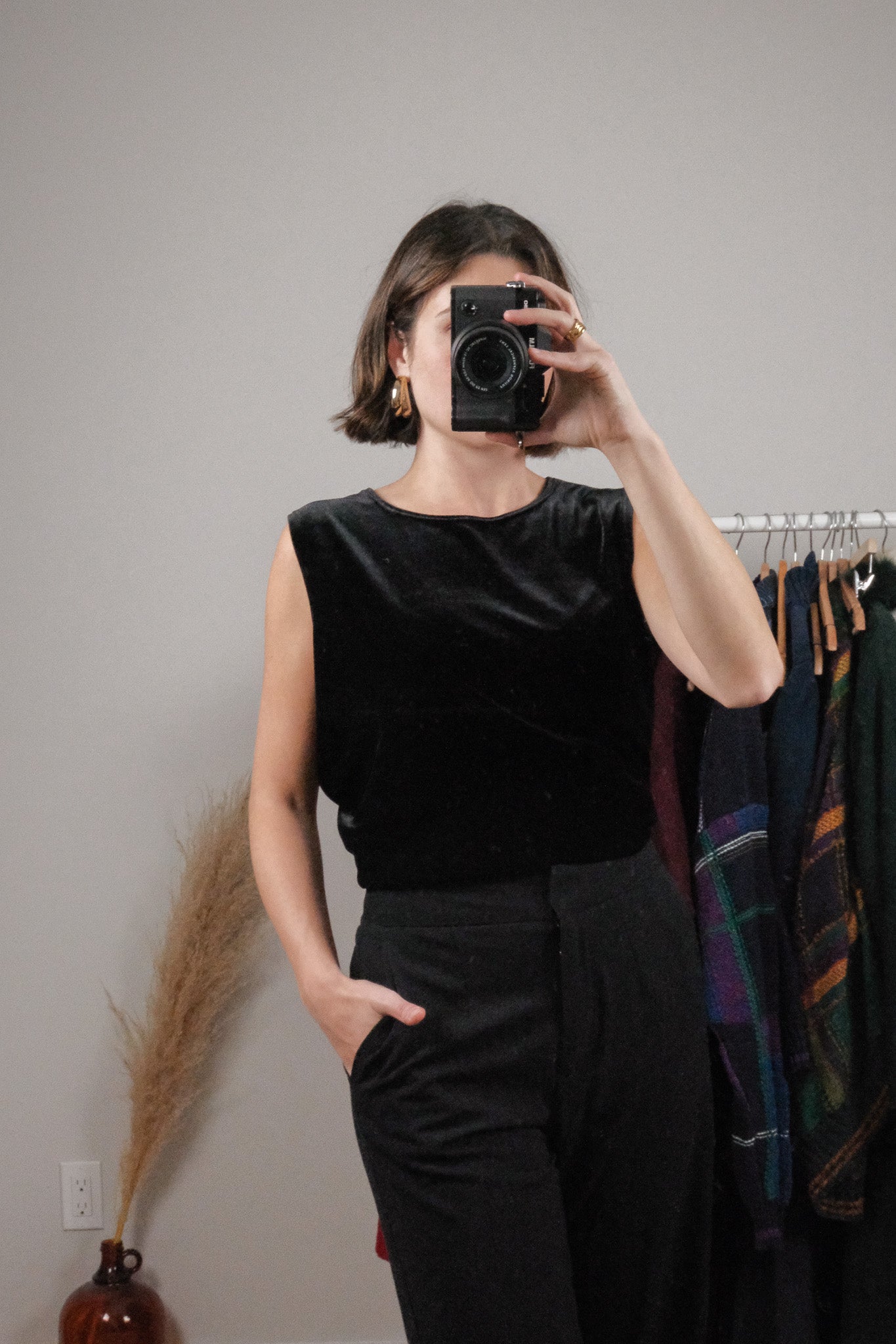 Made in Canada x Vintage x Velvet Tank (L)