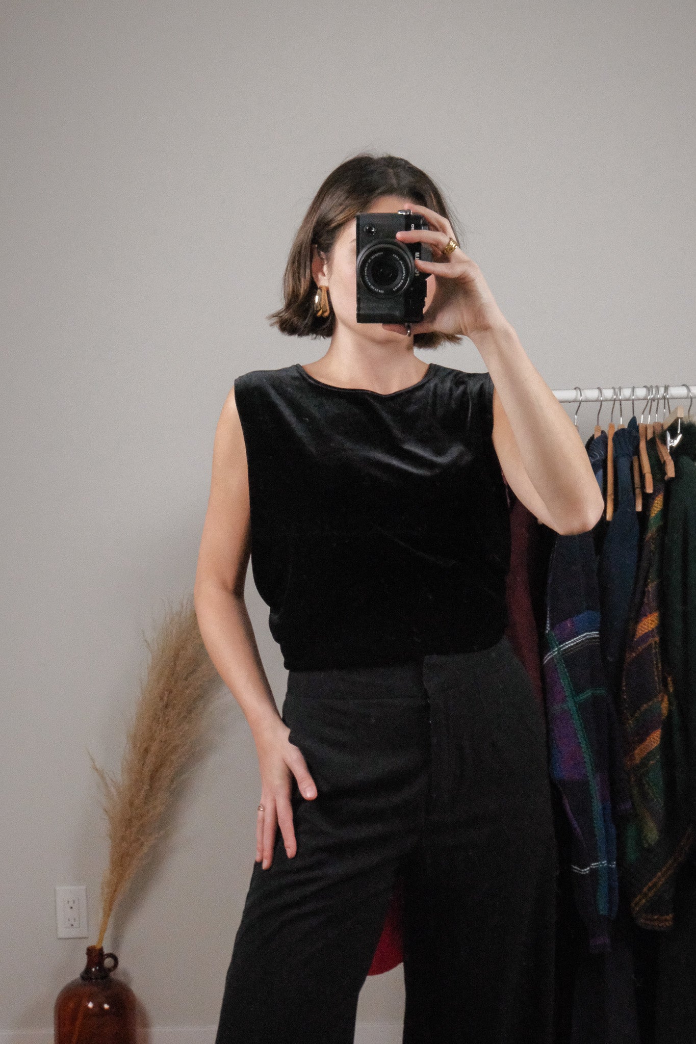 Made in Canada x Vintage x Velvet Tank (L)