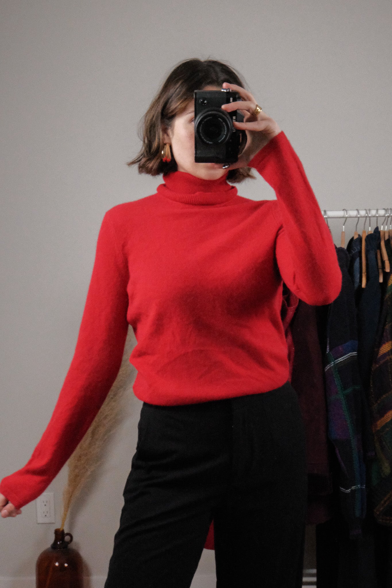 Vintage x Cashmere Turtleneck (S/M)