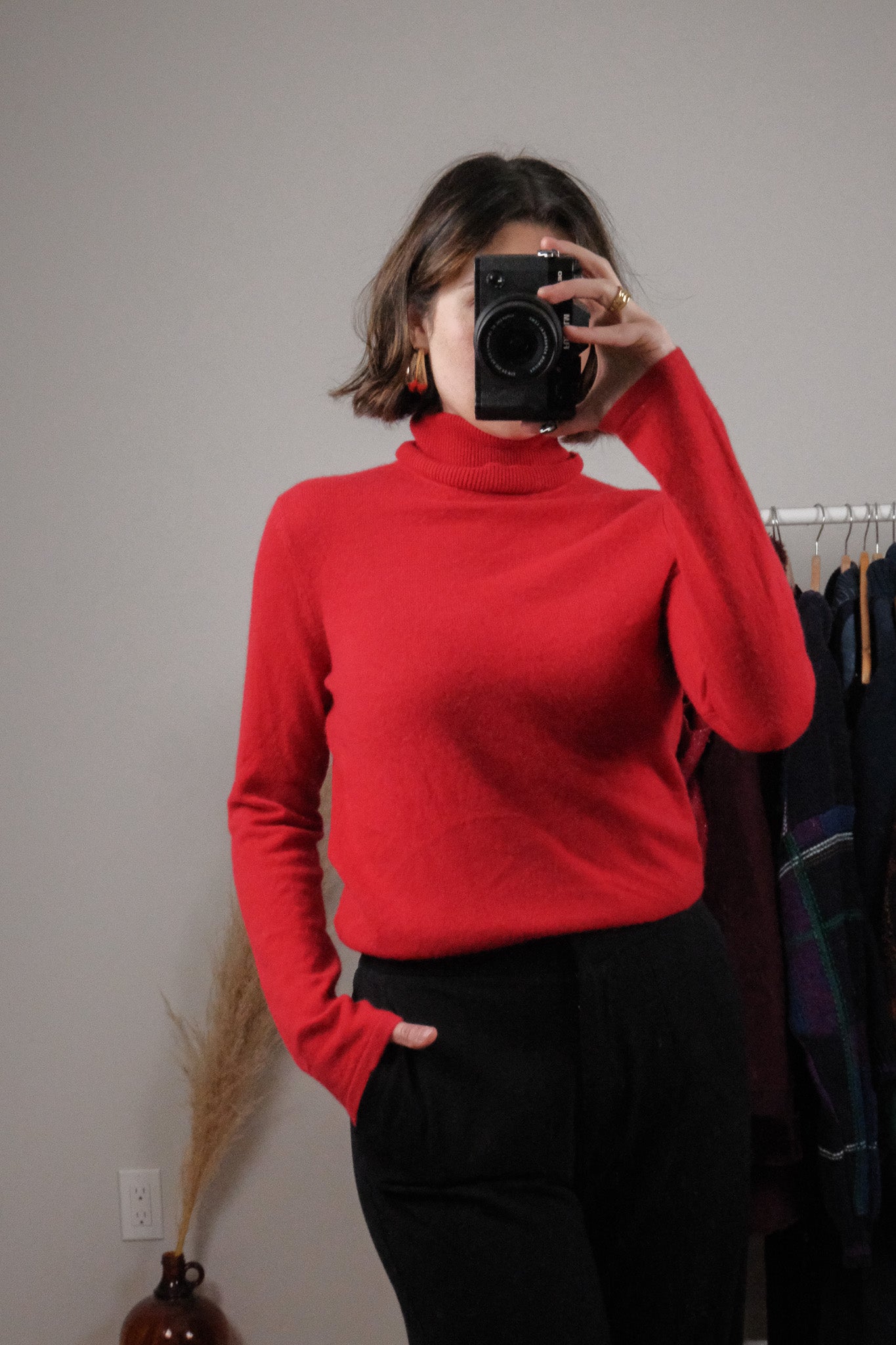 Vintage x Cashmere Turtleneck (S/M)