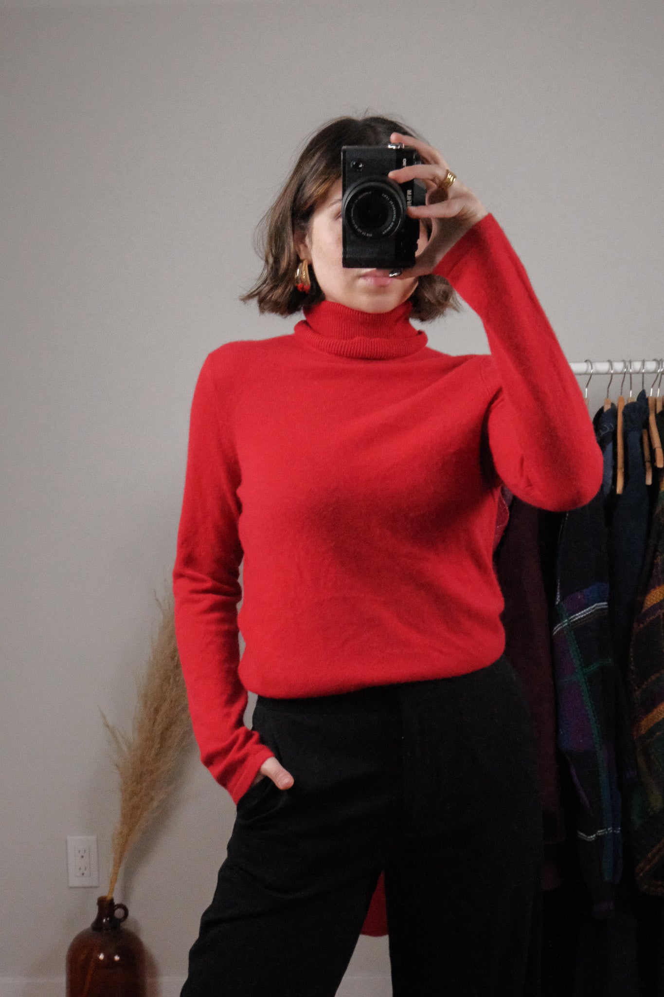 Vintage x Cashmere Turtleneck (S/M)