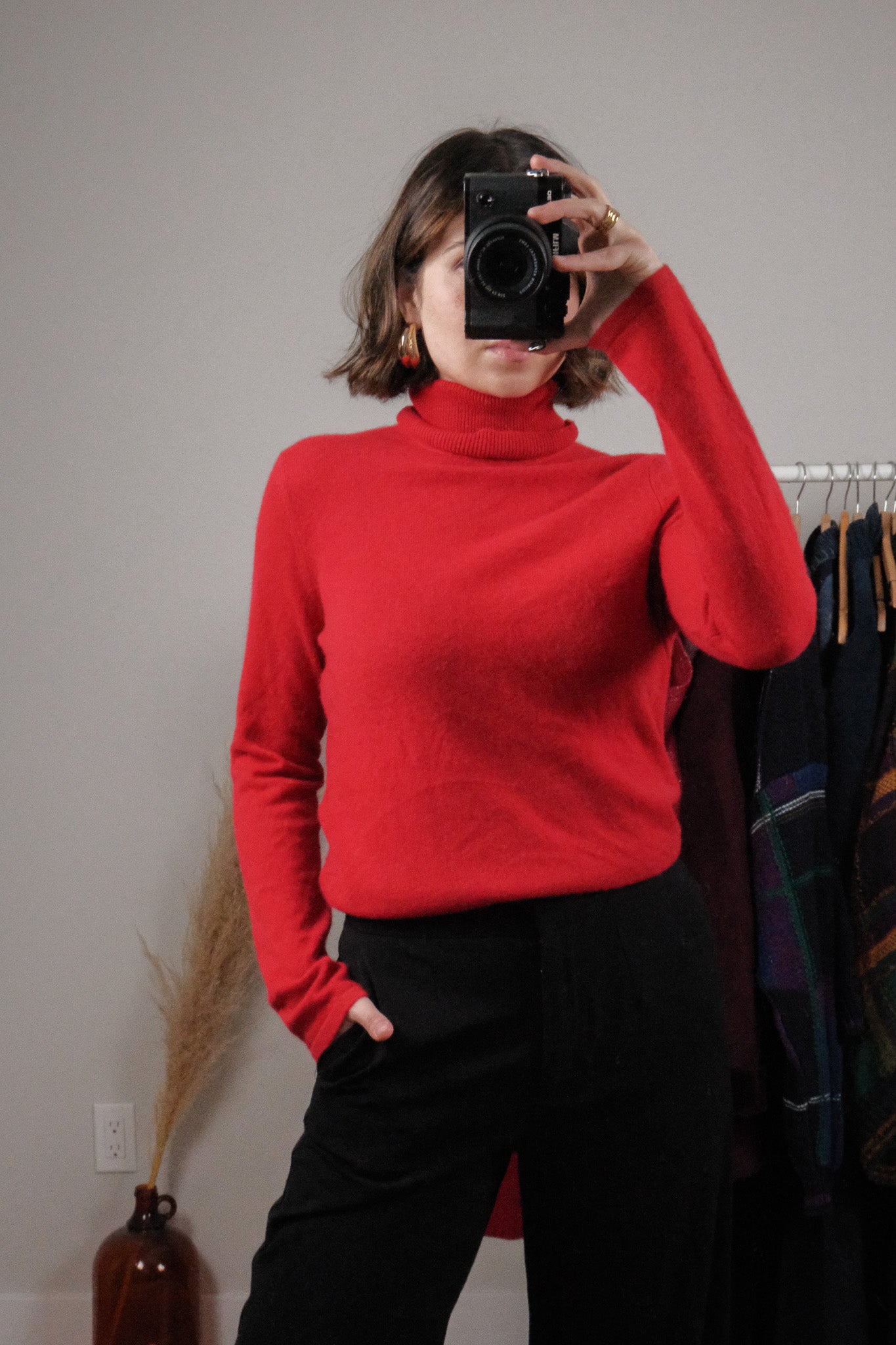 Vintage x Cashmere Turtleneck (S/M)