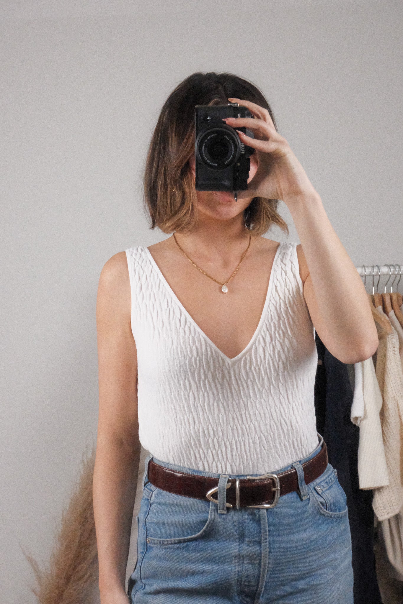 Vintage x Banana Republic x Tank (S/M)