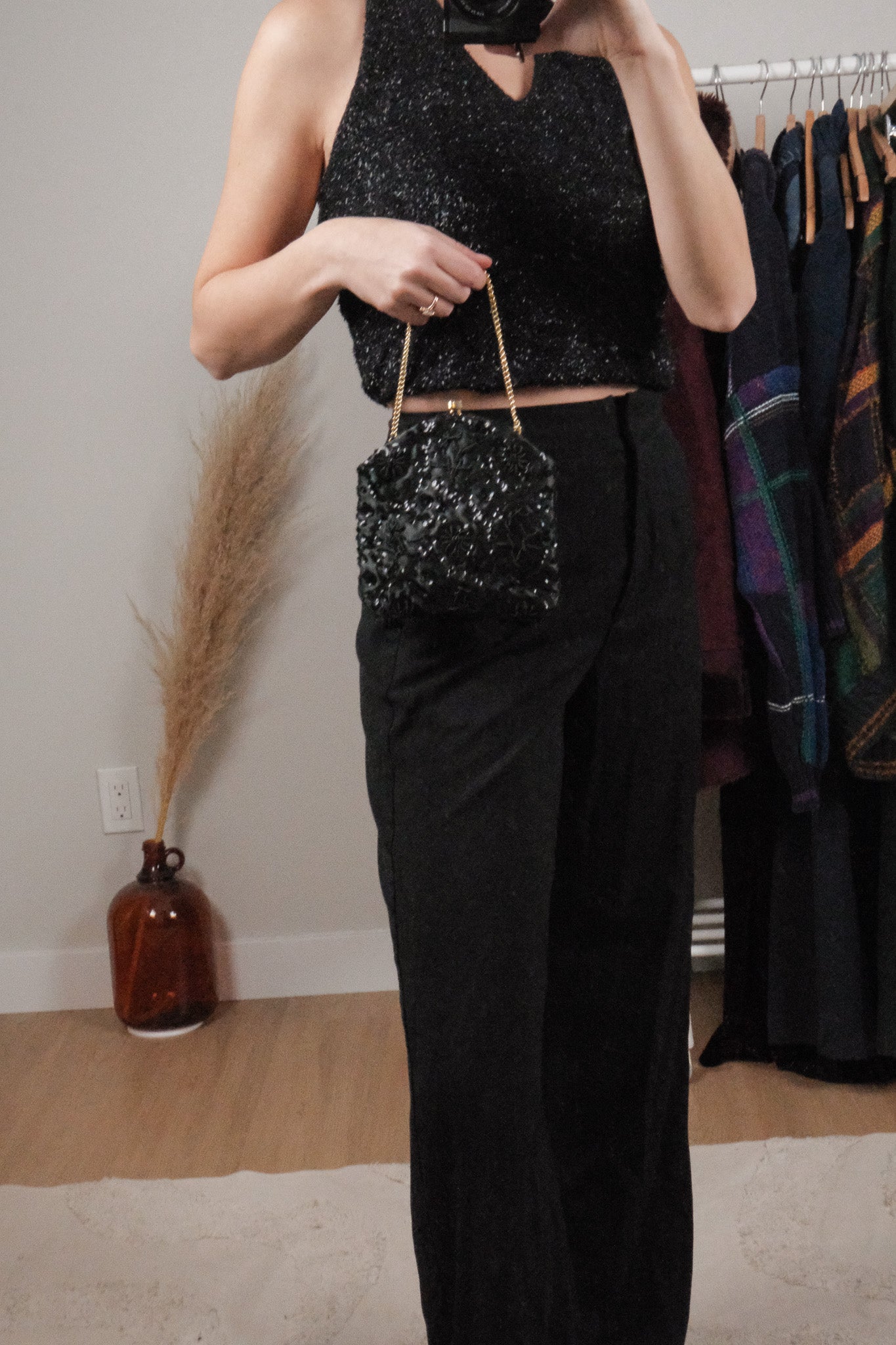 Vintage x Beaded/Sequin Purse