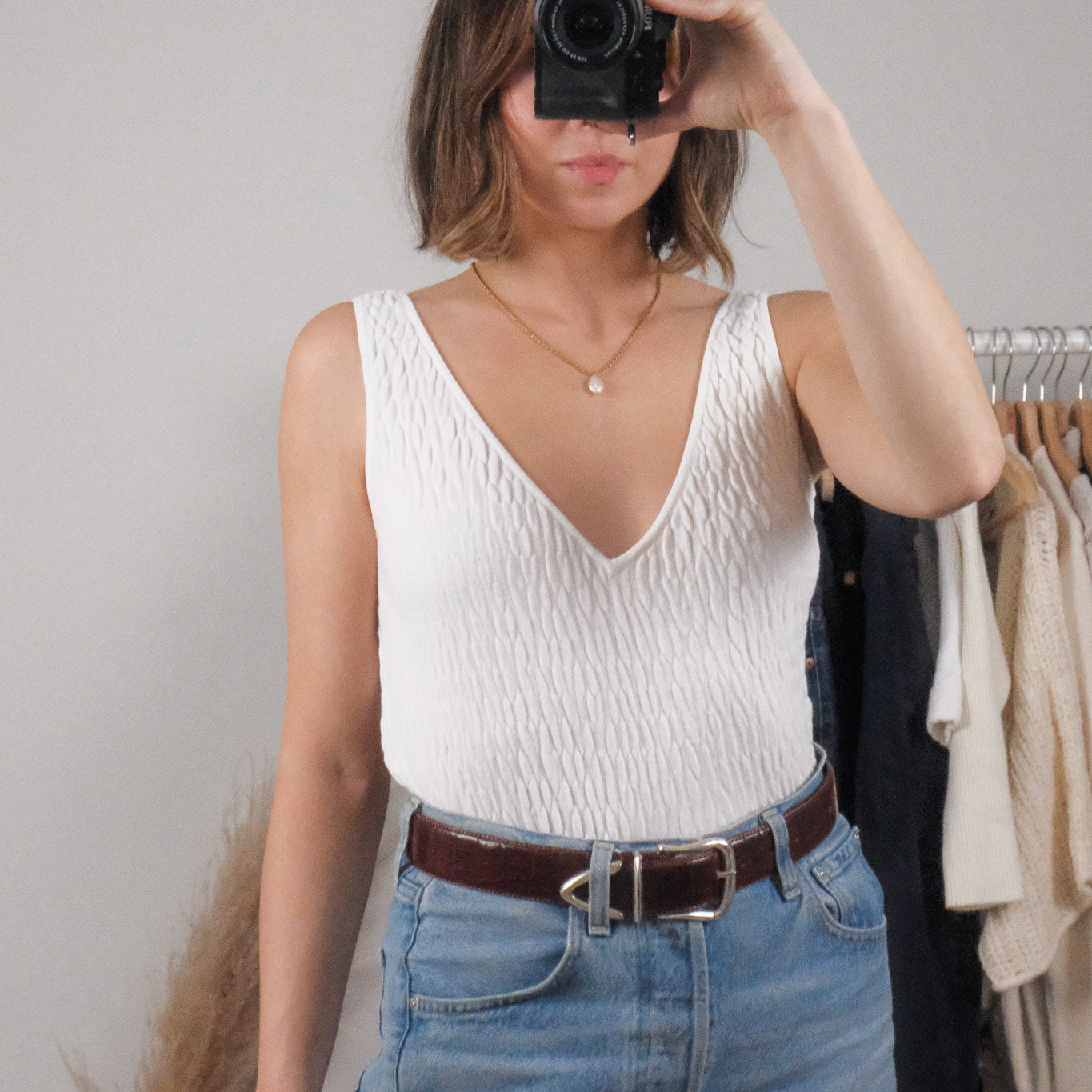 Vintage x Banana Republic x Tank (S/M)