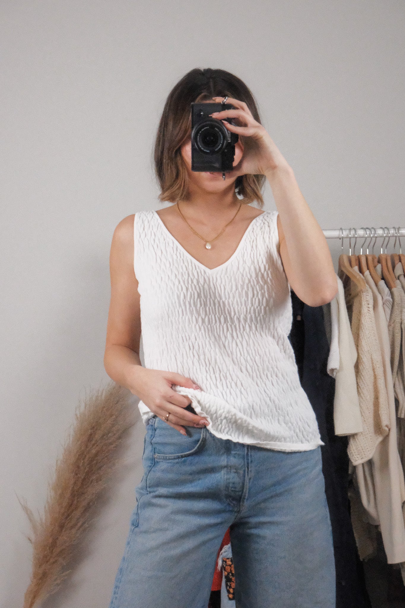 Vintage x Banana Republic x Tank (S/M)