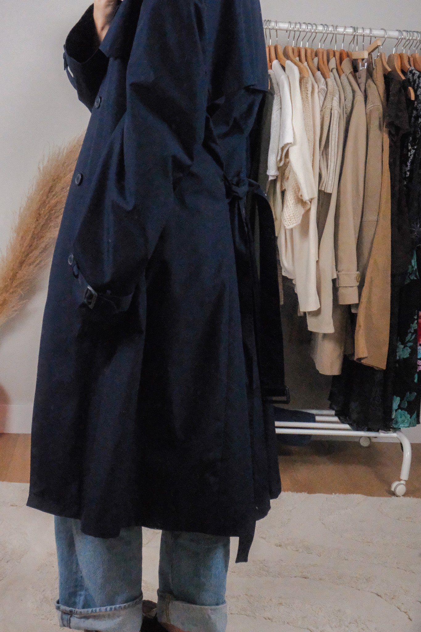 Vintage x Trench Coat (L/XL)