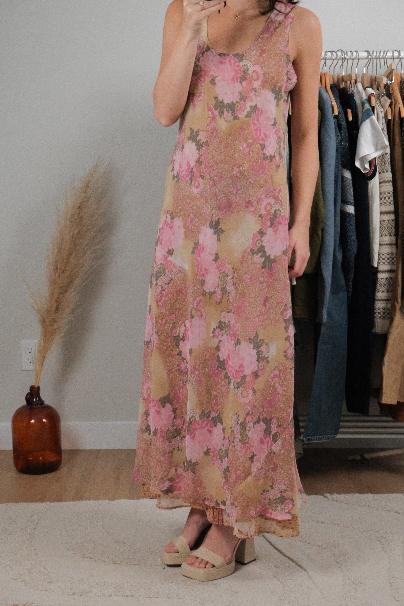 Vintage x Scarf + Dress Reversible Dress (12)