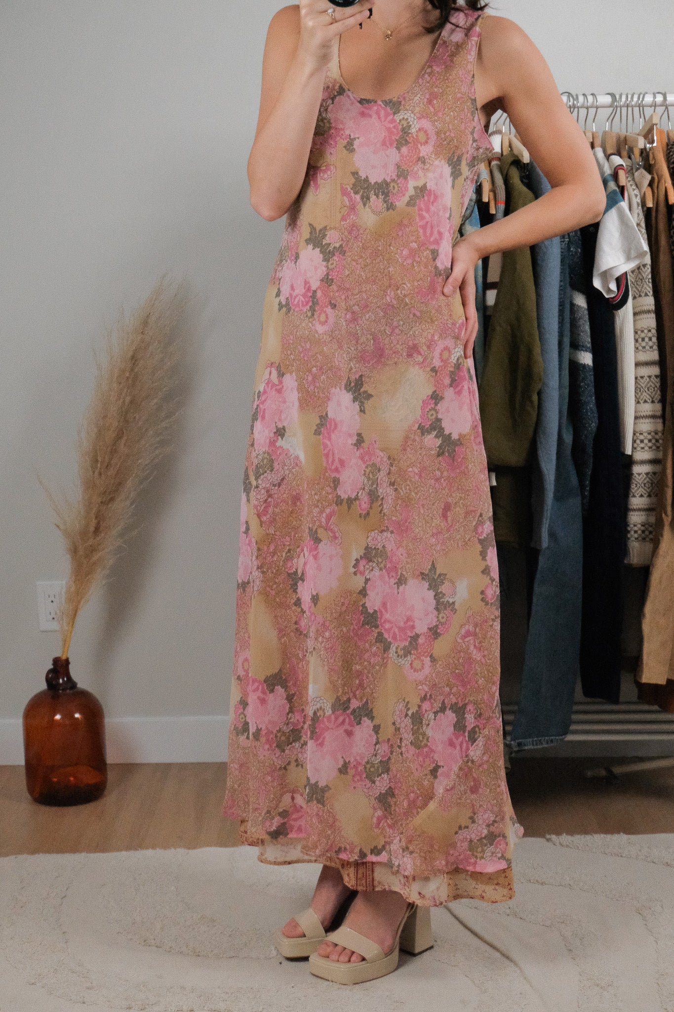 Vintage x Scarf + Dress Reversible Dress (12)