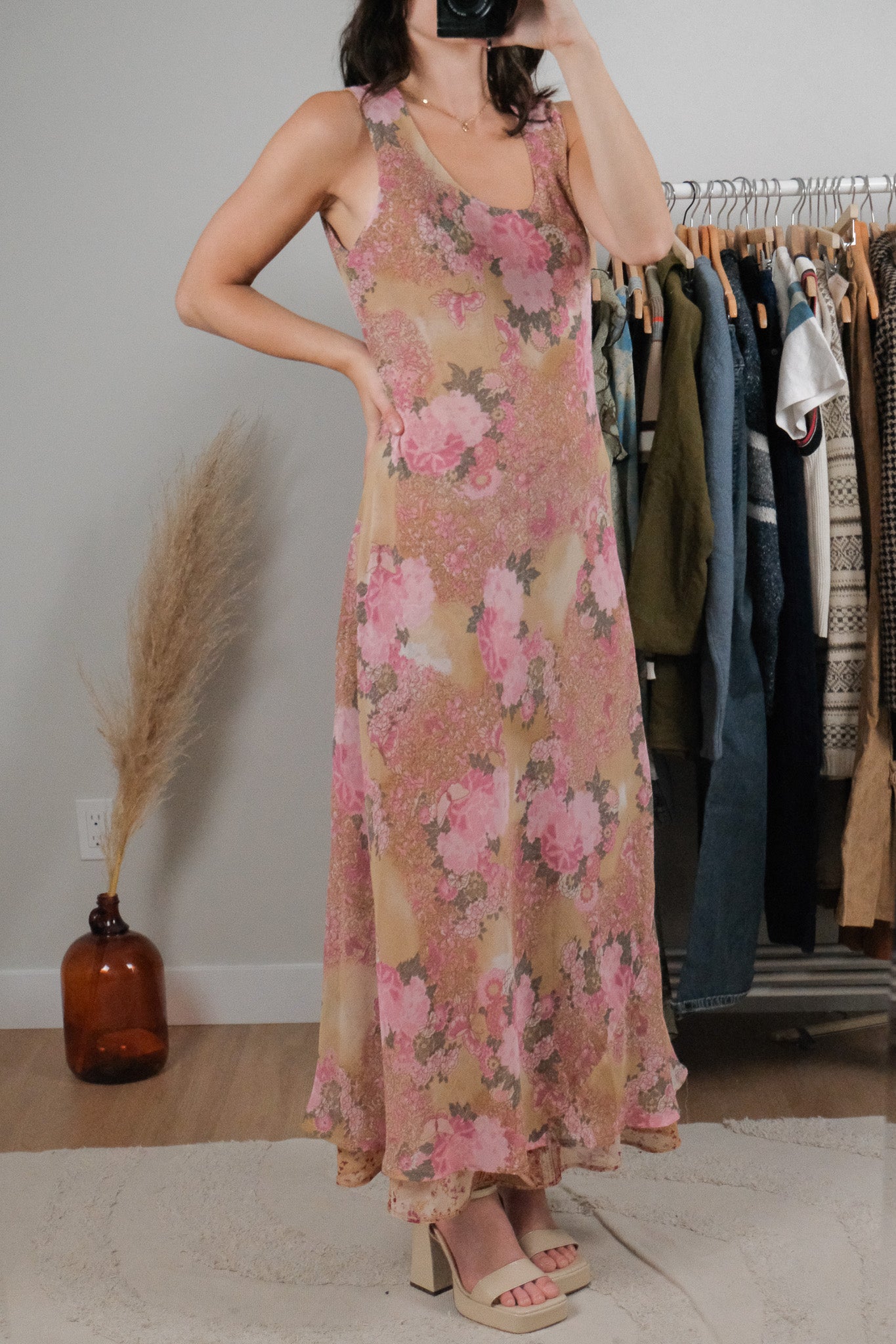 Vintage x Scarf + Dress Reversible Dress (12)