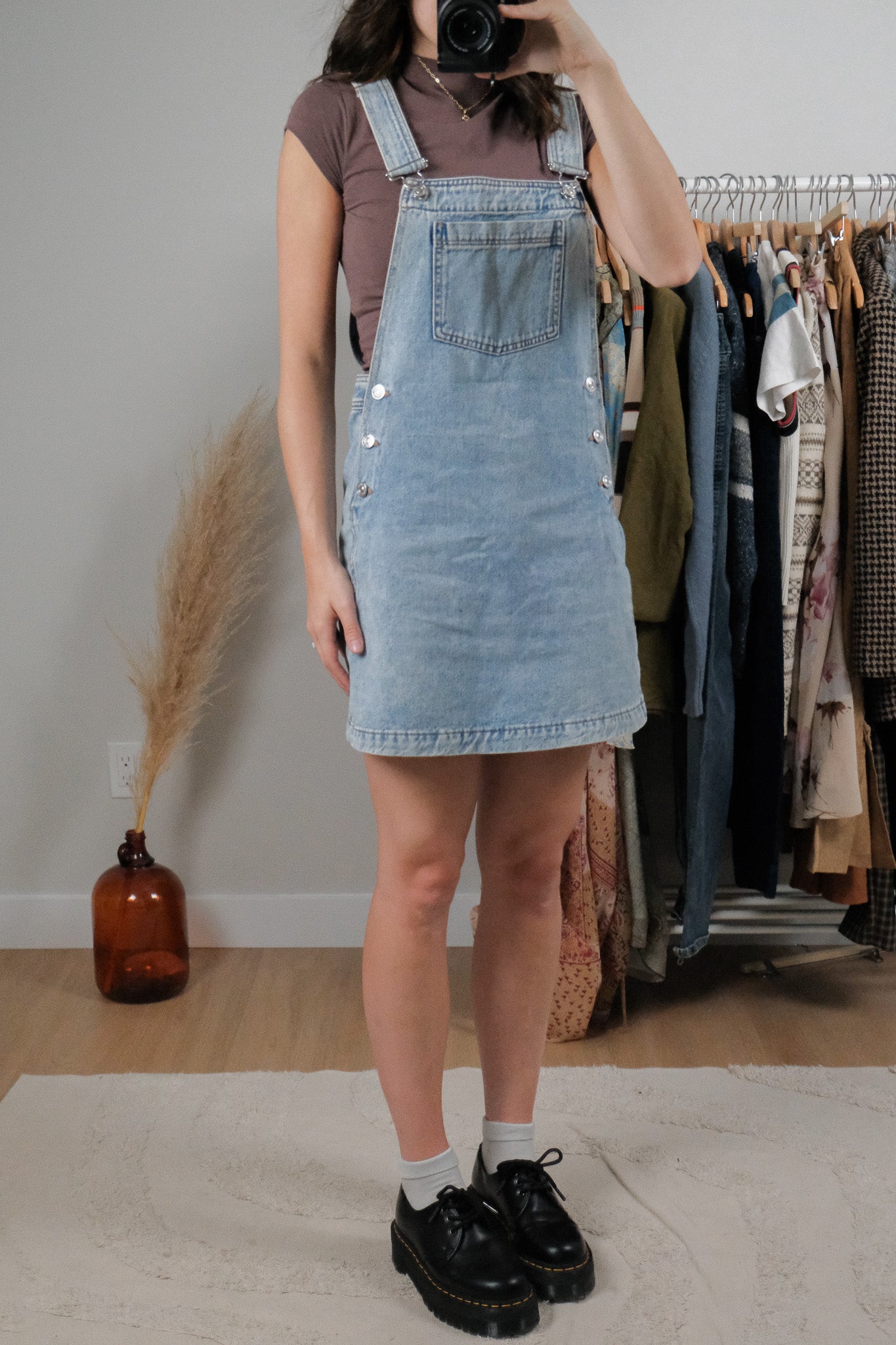 Modern x Denim Overall Dress (XS-S)