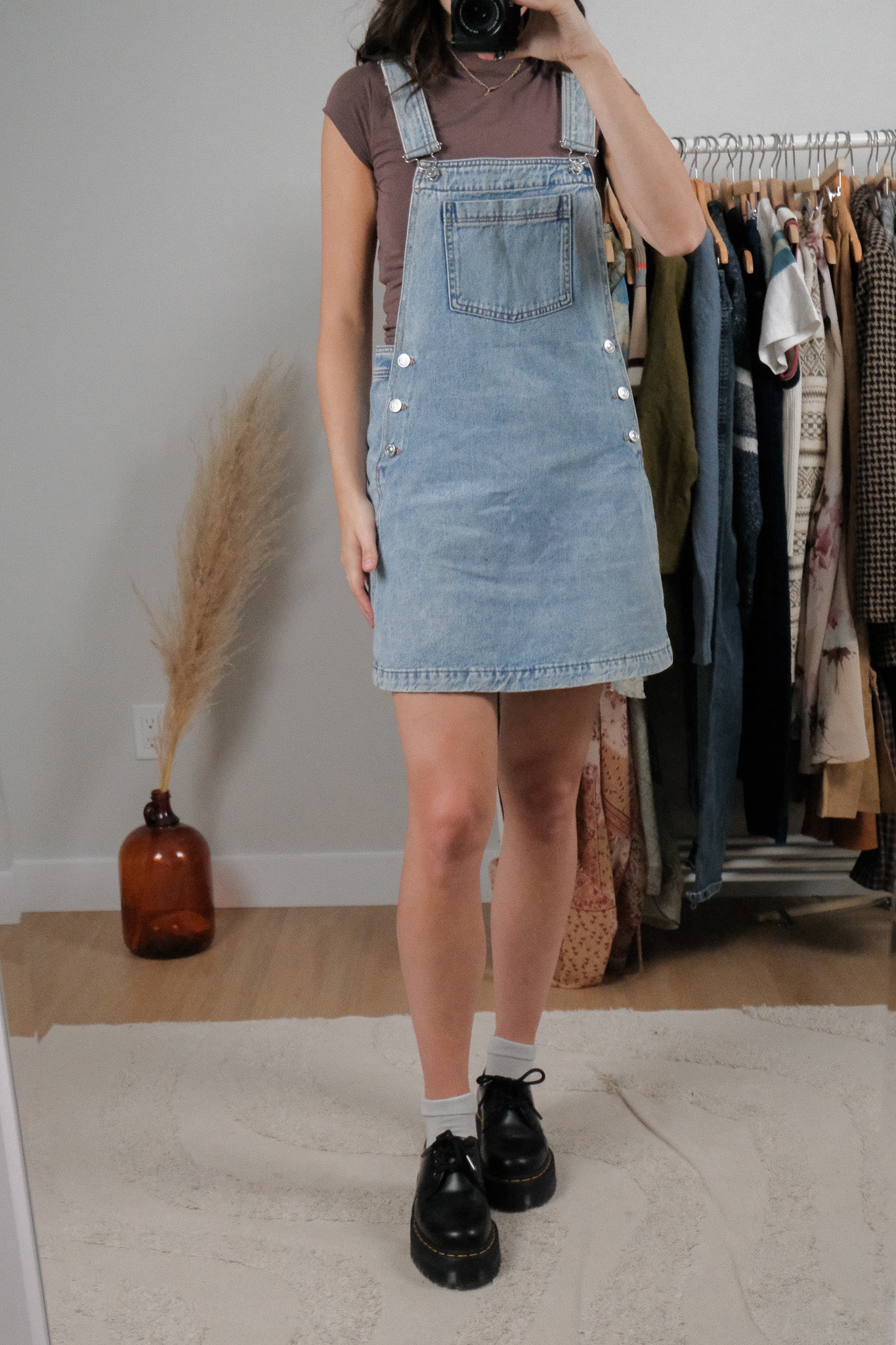 Modern x Denim Overall Dress (XS-S)
