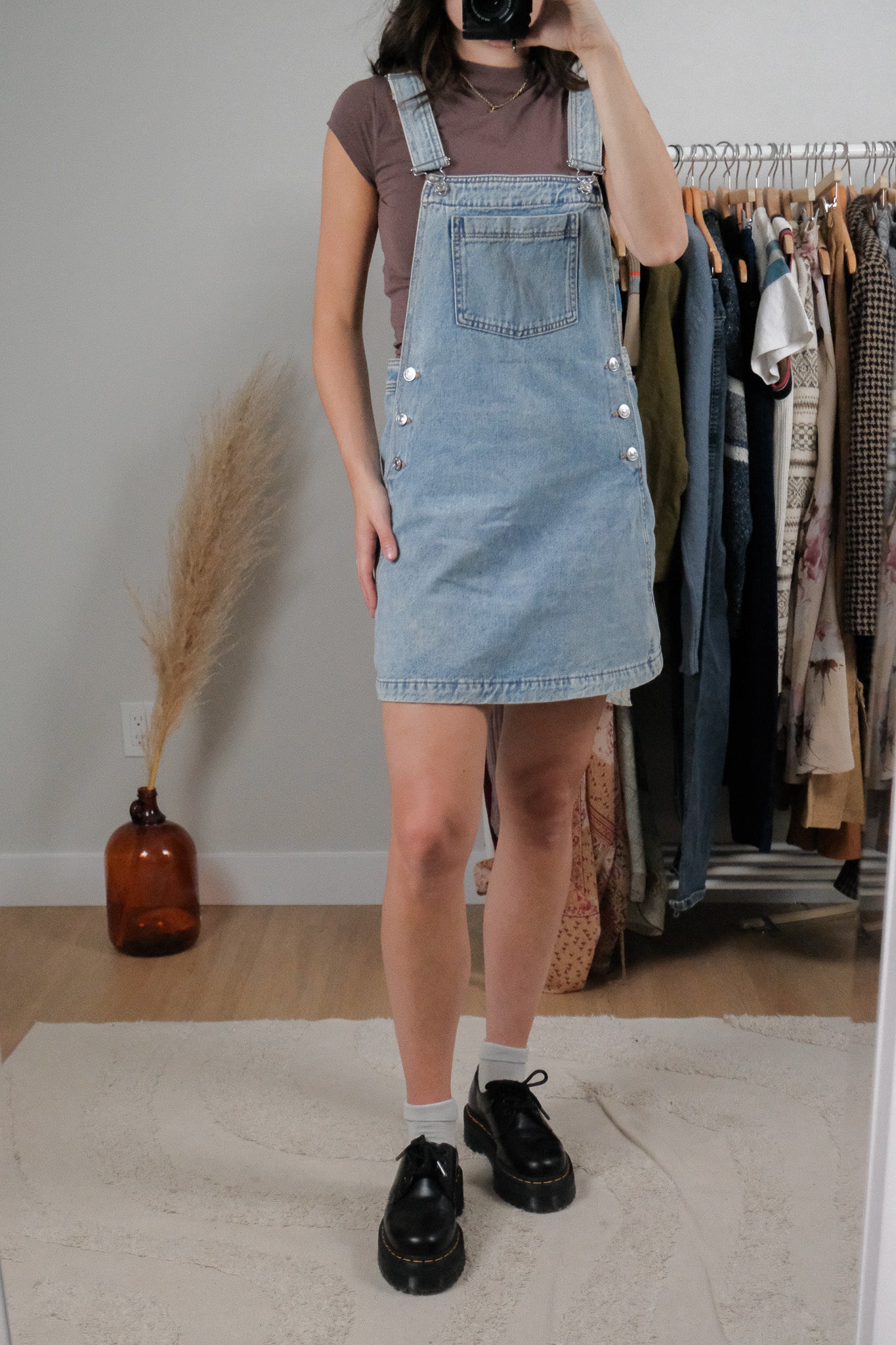 Modern x Denim Overall Dress (XS-S)
