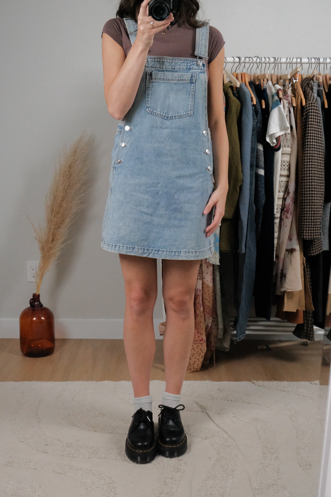 Modern x Denim Overall Dress (XS-S)