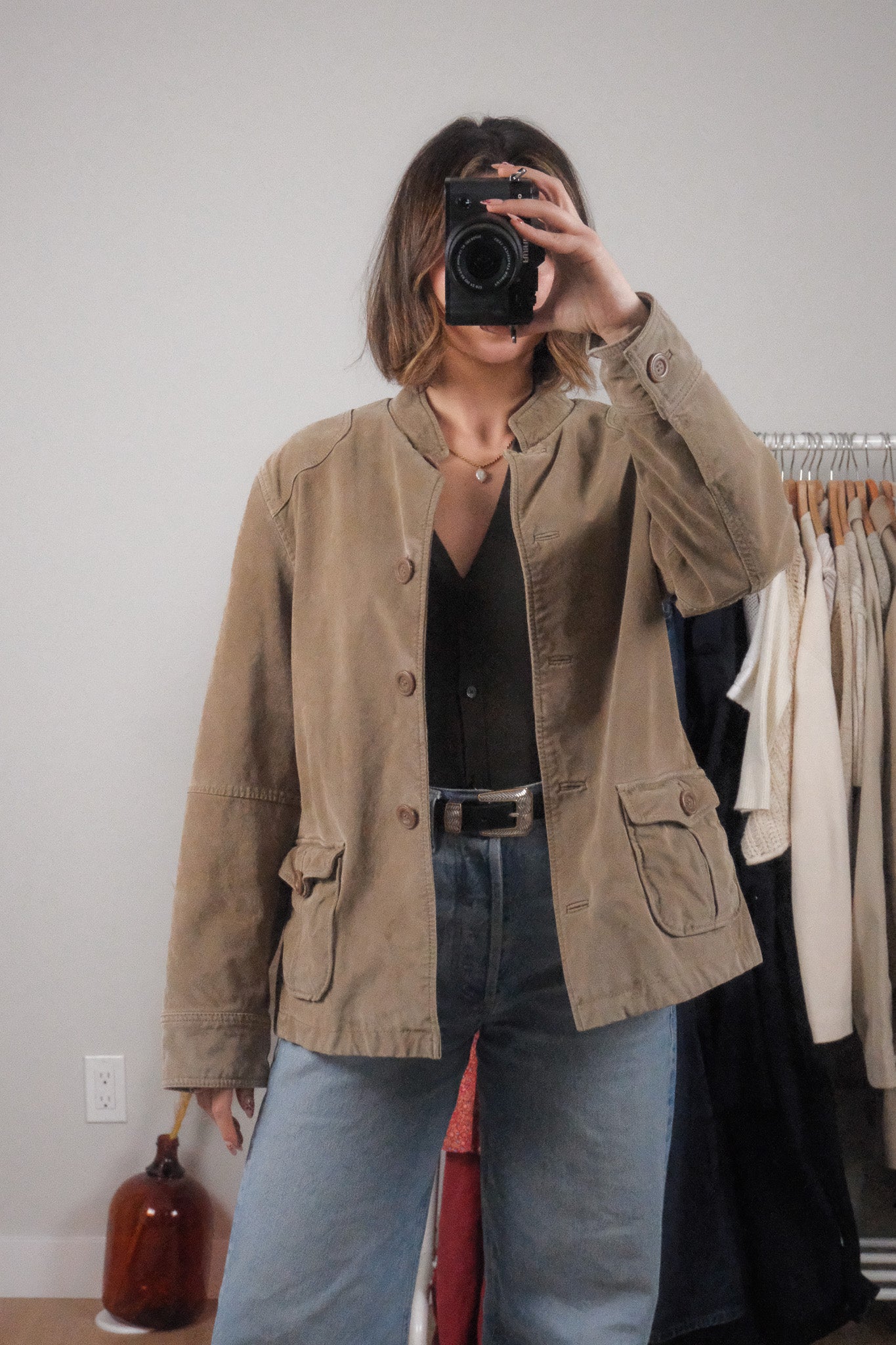 Vintage x 100% Suede Jacket (L)