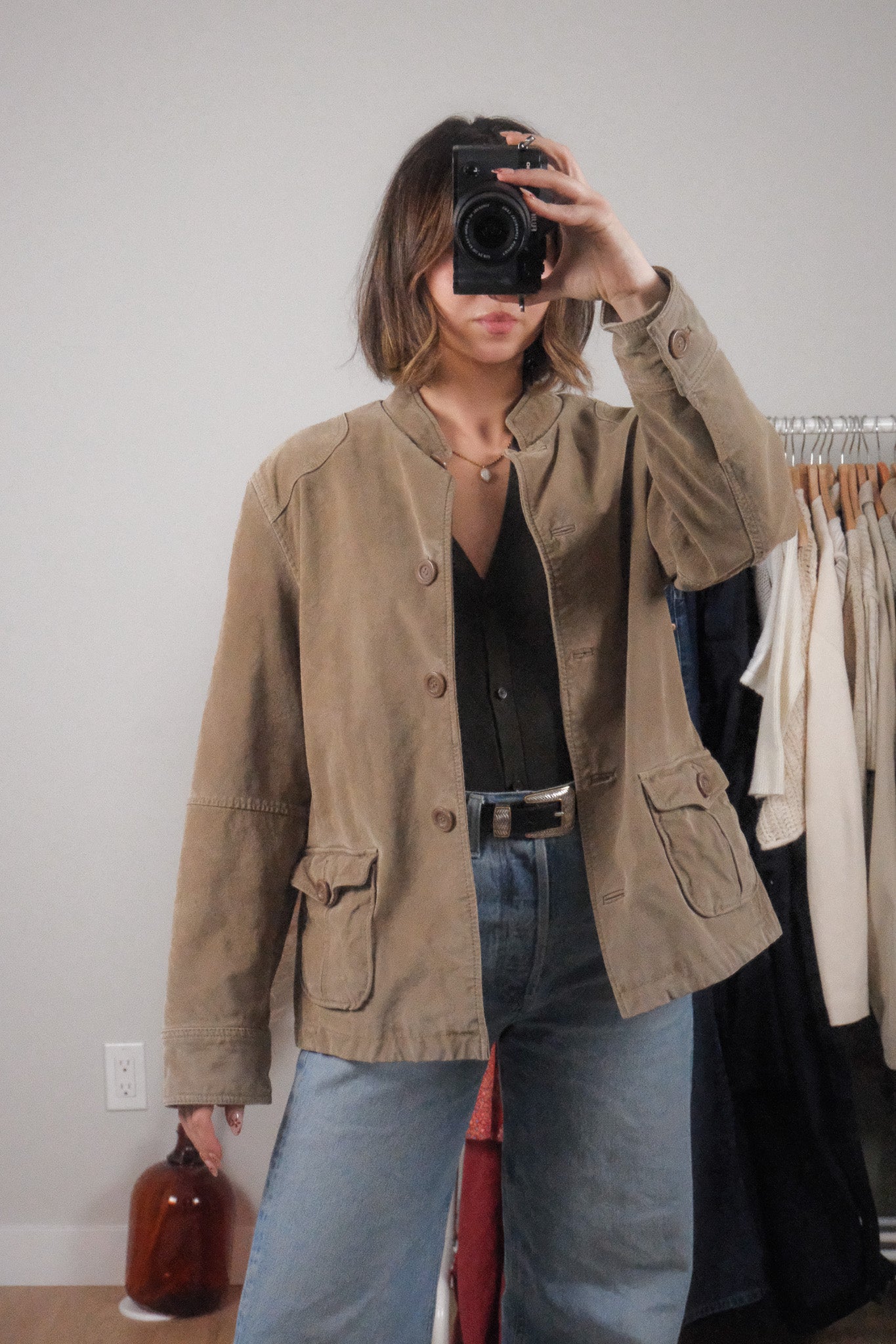 Vintage x 100% Suede Jacket (L)
