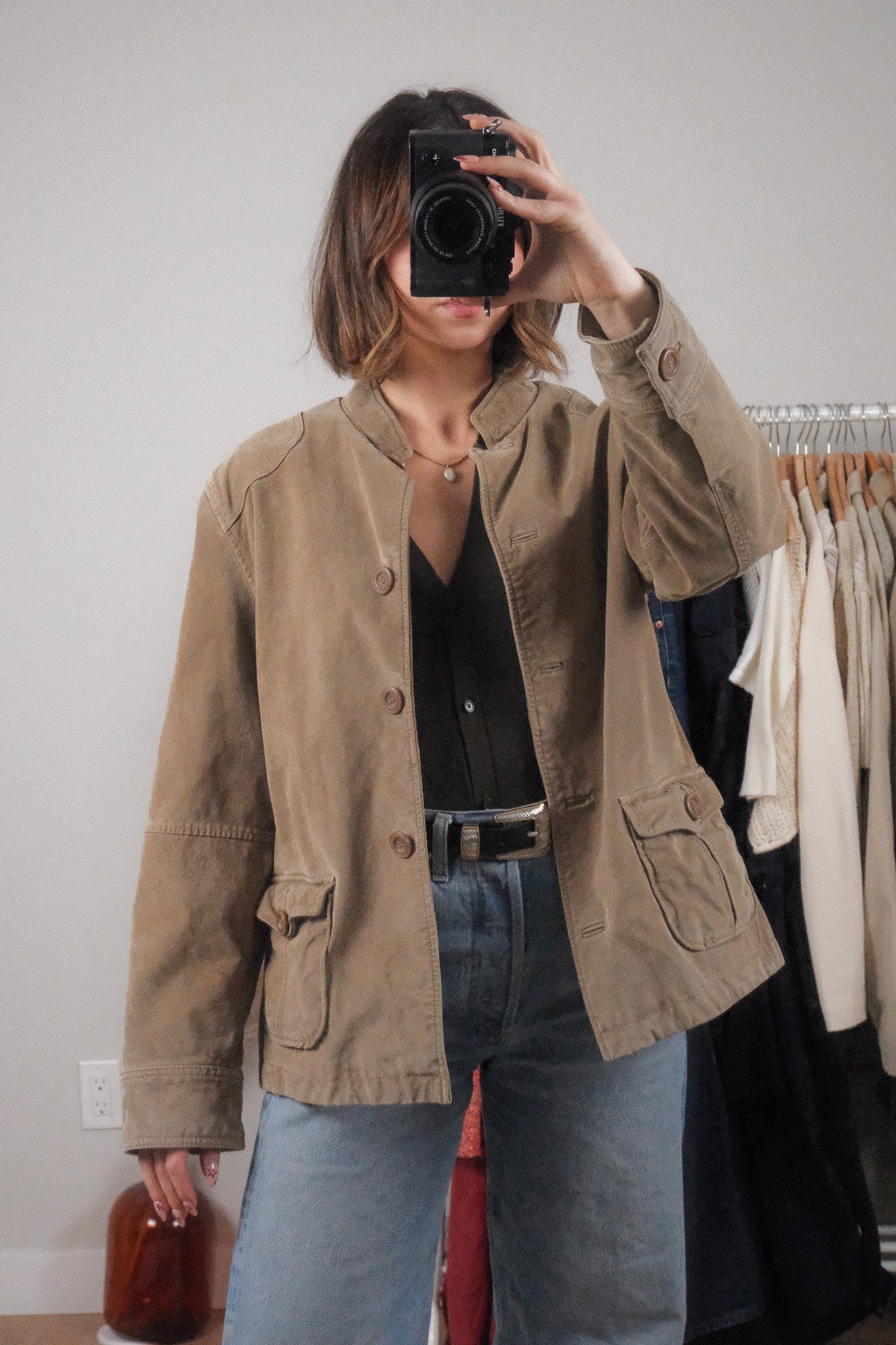 Vintage x 100% Suede Jacket (L)