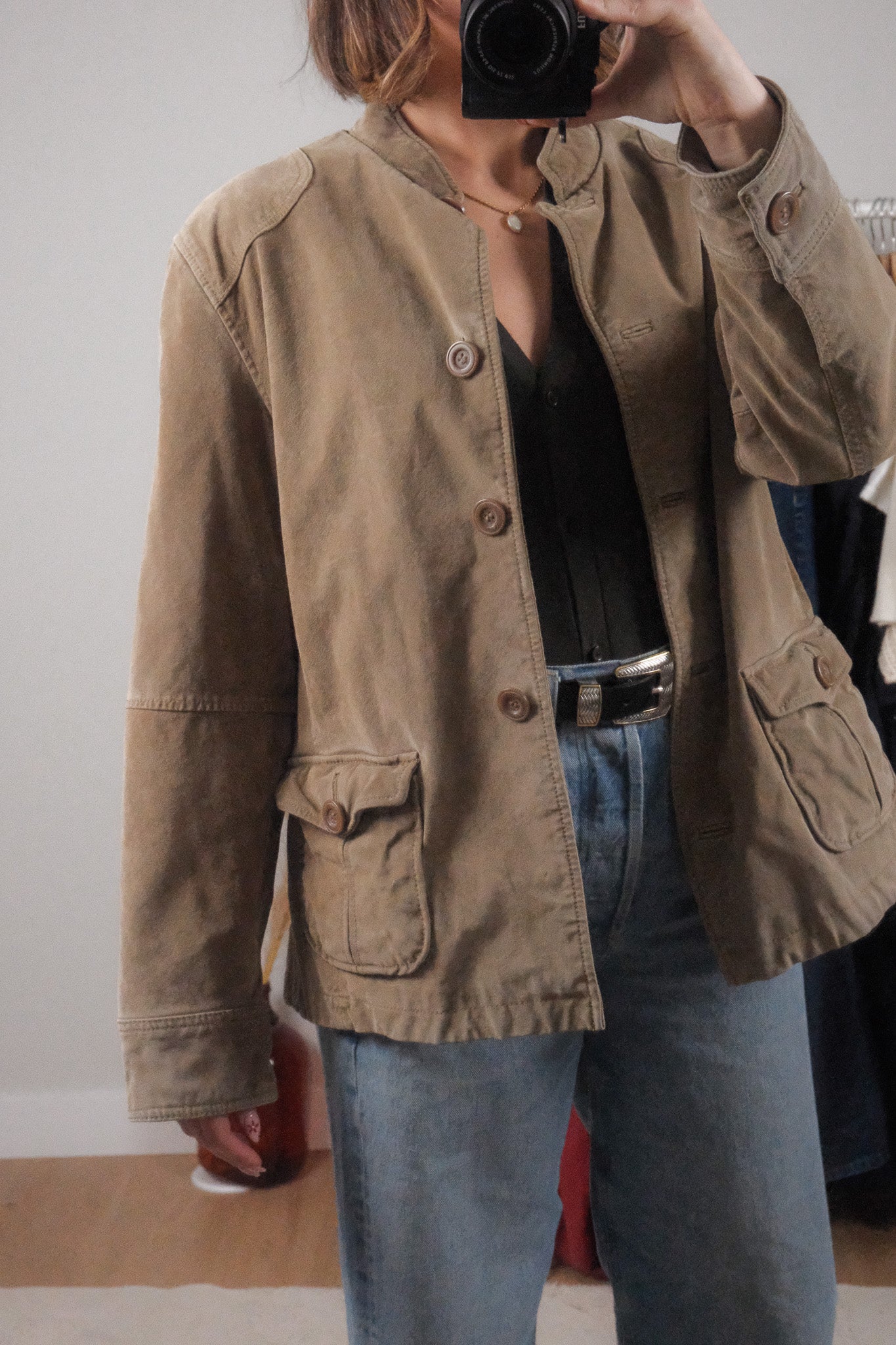 Vintage x 100% Suede Jacket (L)