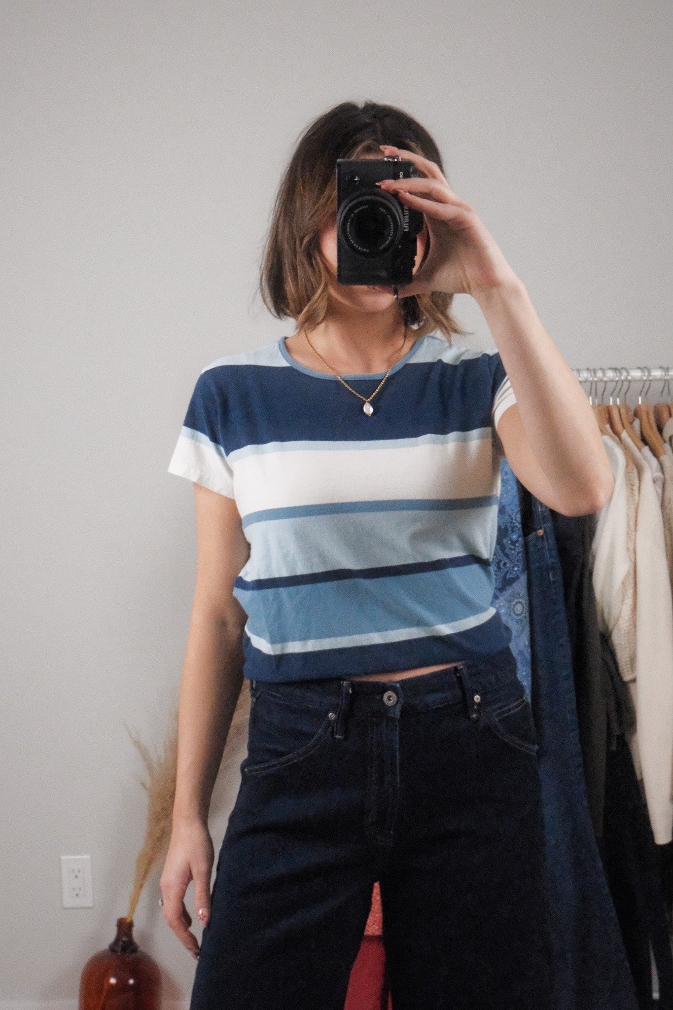 Vintage x Striped Top (M/L)