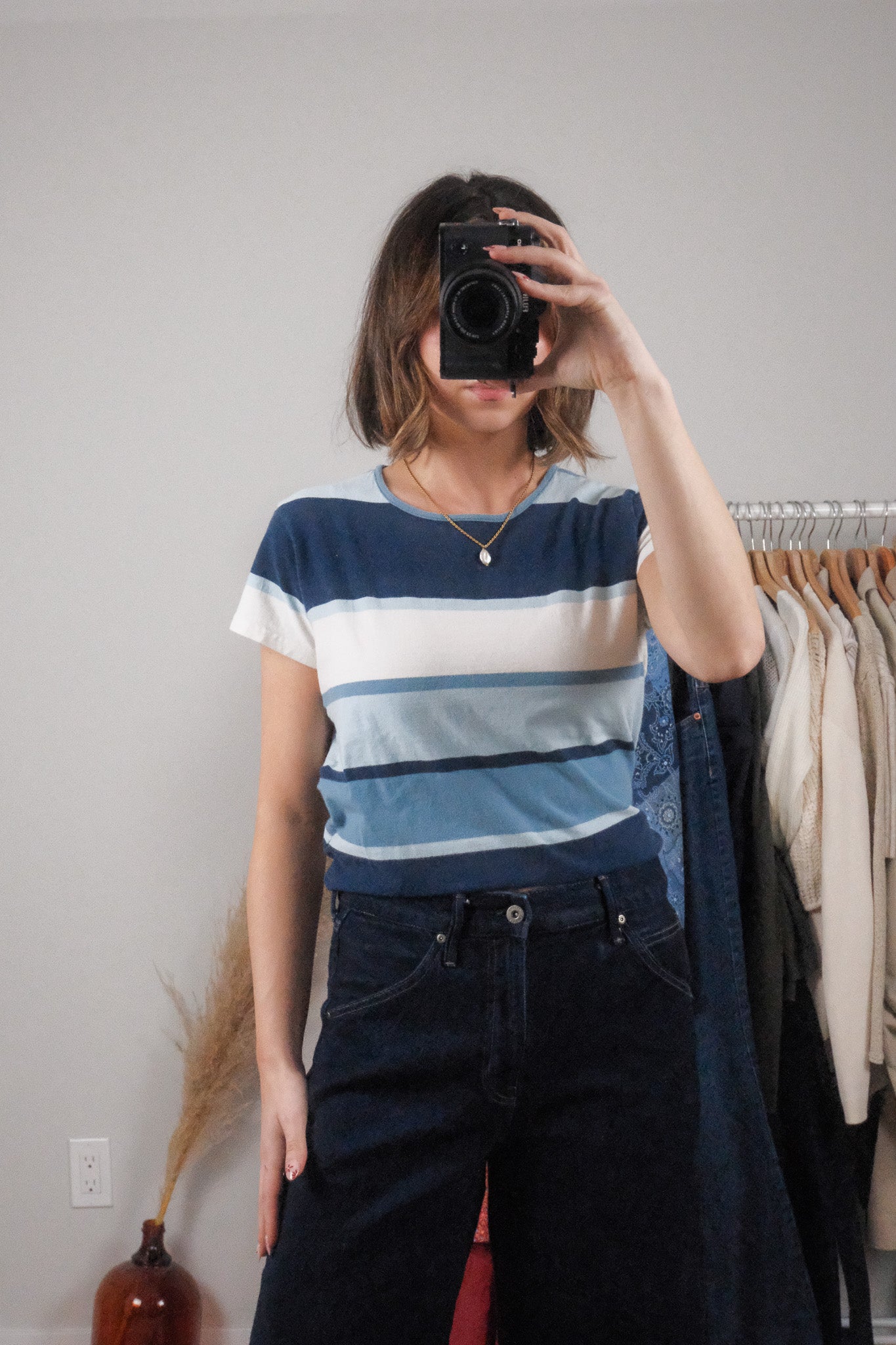 Vintage x Striped Top (M/L)