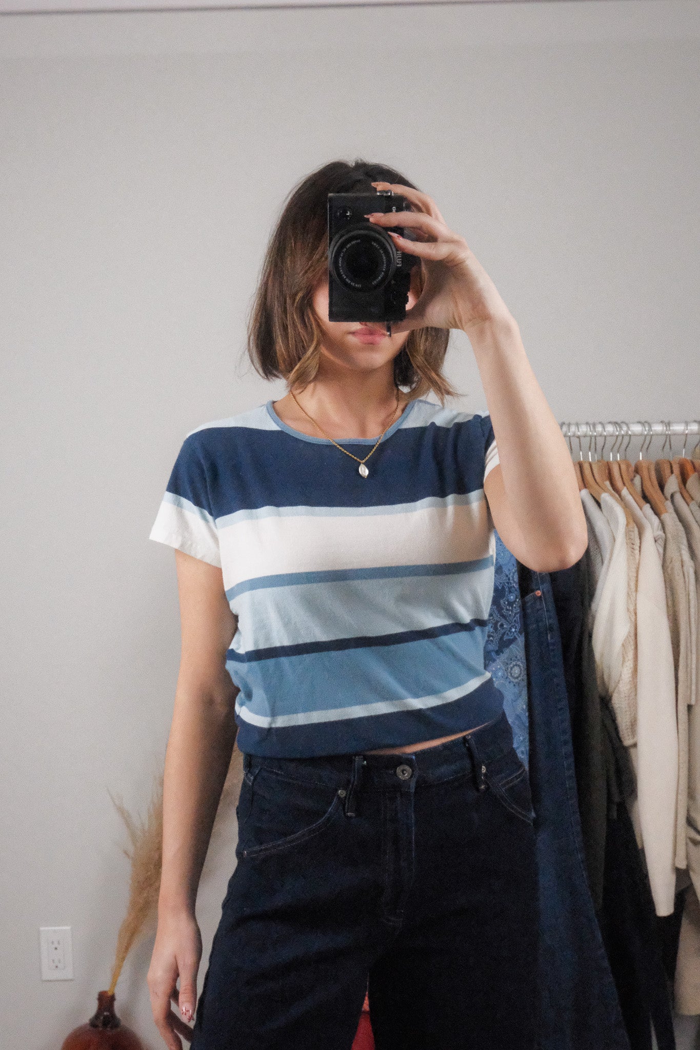 Vintage x Striped Top (M/L)