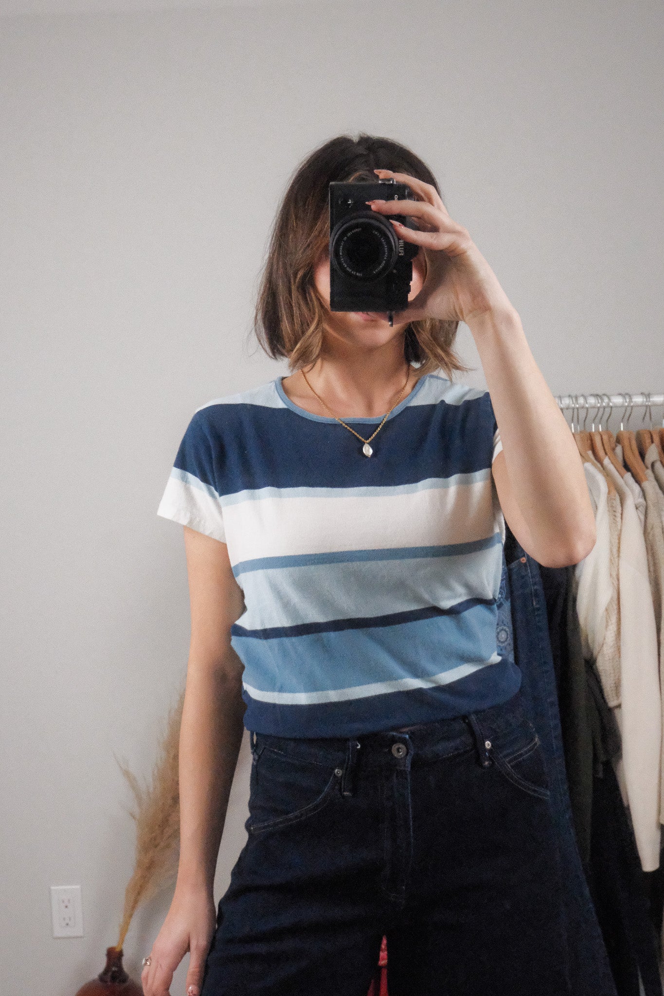 Vintage x Striped Top (M/L)