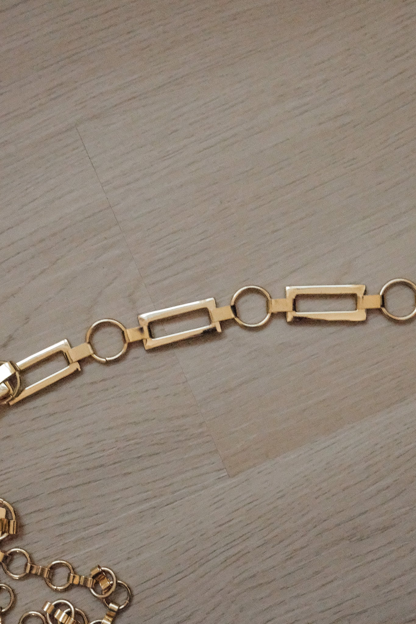 Vintage x Gold Chain Belt (S/M)