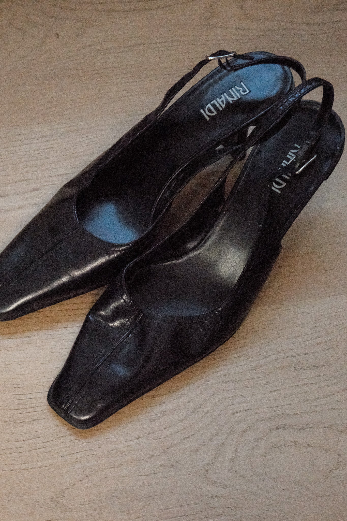 Vintage x Leather Sling Backs (7)
