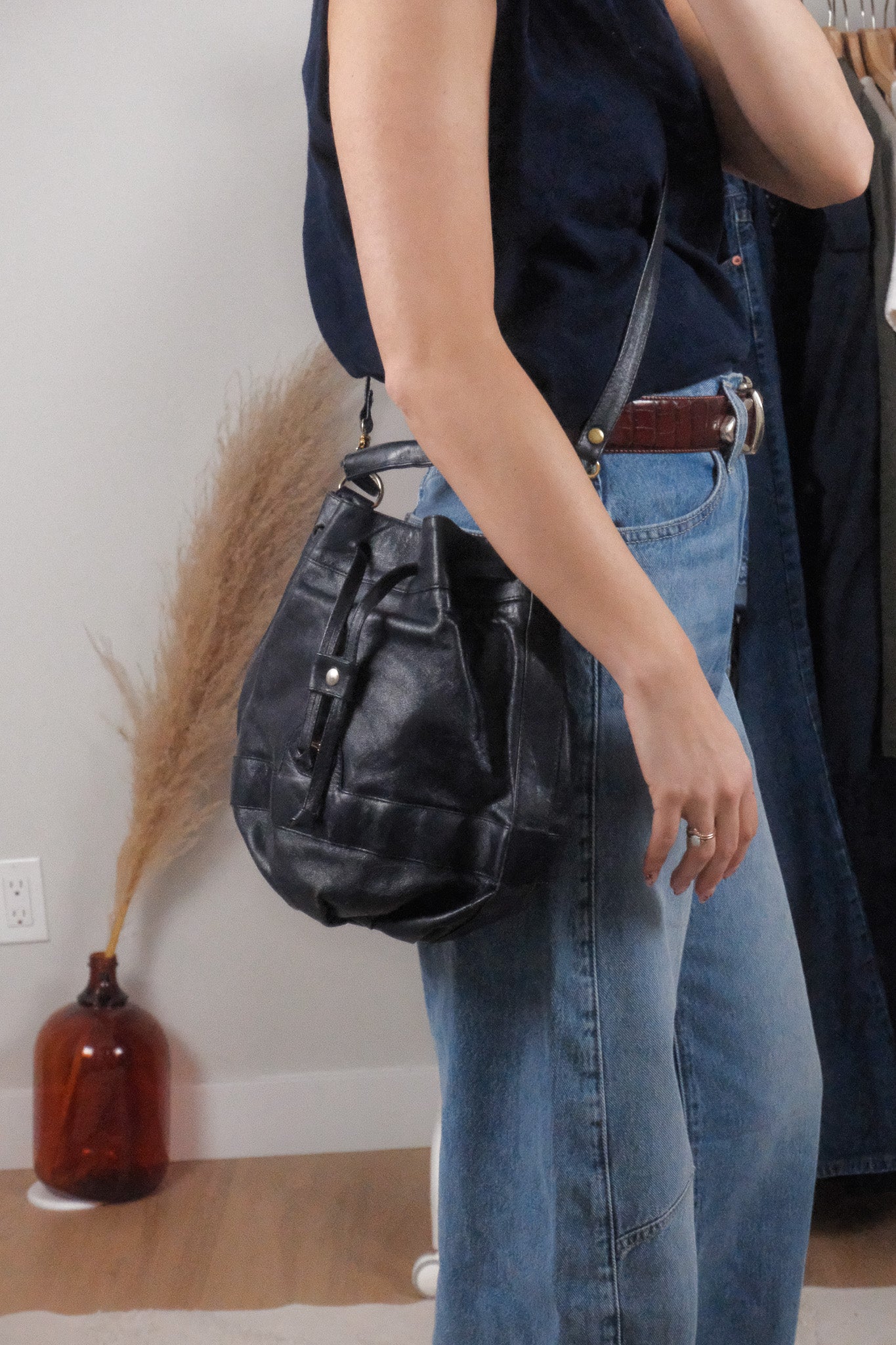 Vintage x Leather Purse
