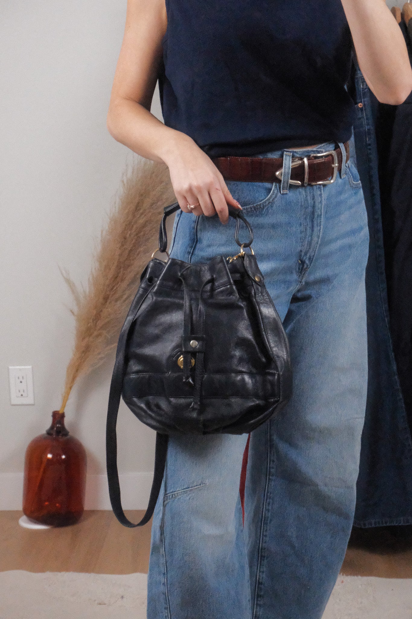 Vintage x Leather Purse