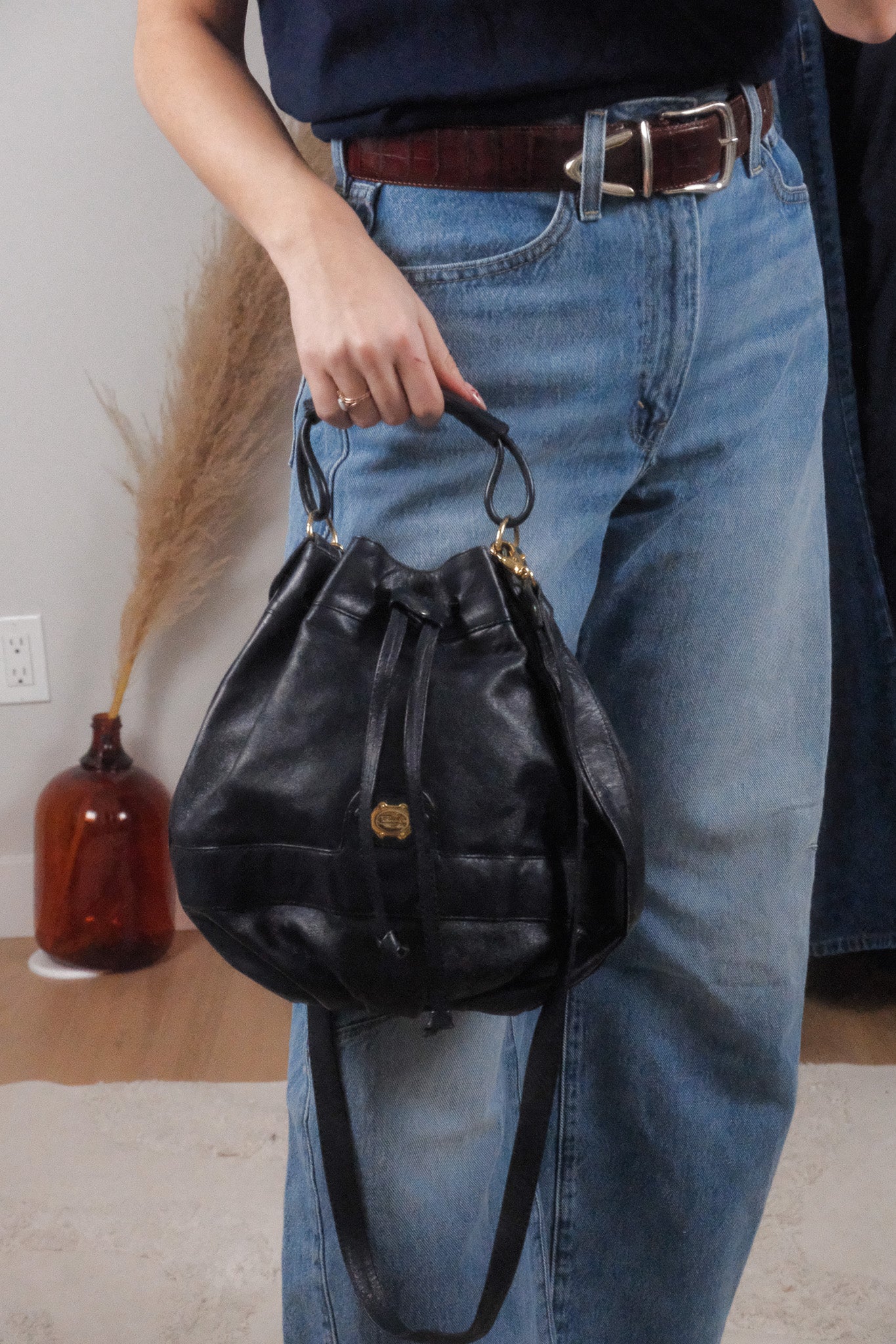 Vintage x Leather Purse