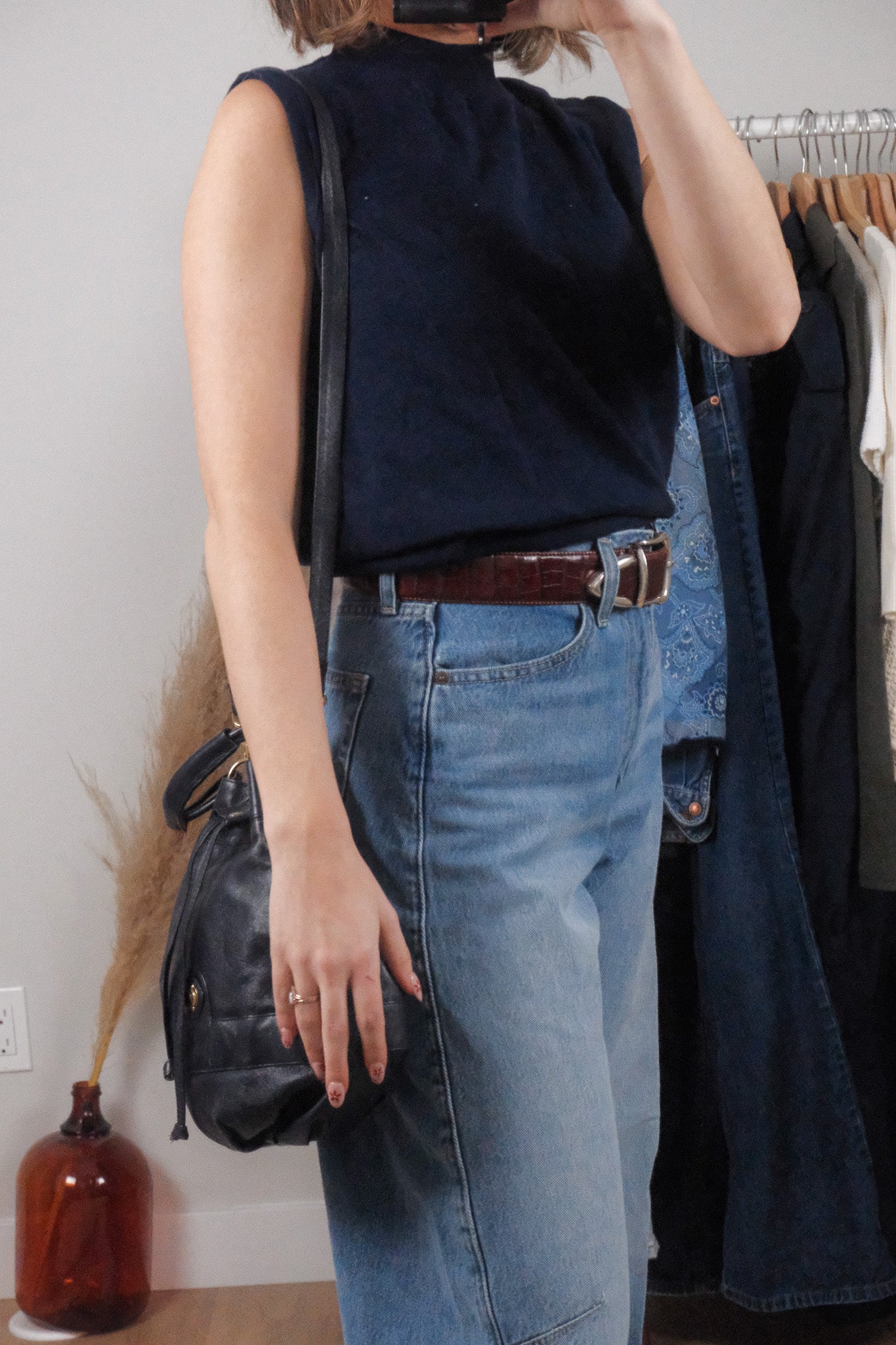 Vintage x Leather Purse