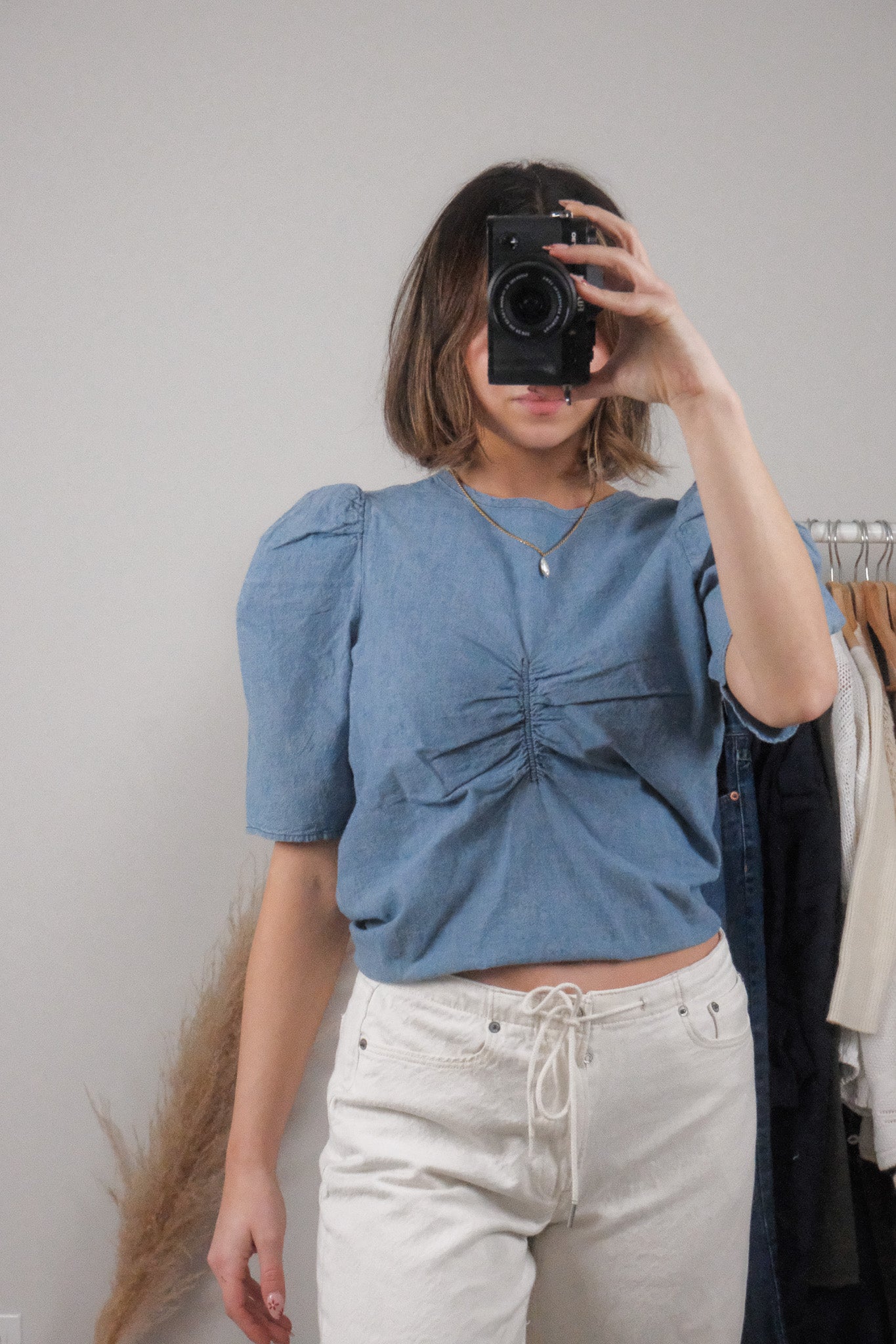 Modern x Made in Portugal x Nation Los Angeles Cotton Denim Top (S)