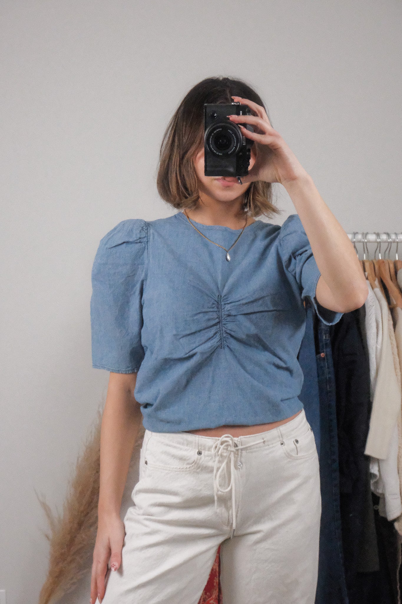 Modern x Made in Portugal x Nation Los Angeles Cotton Denim Top (S)