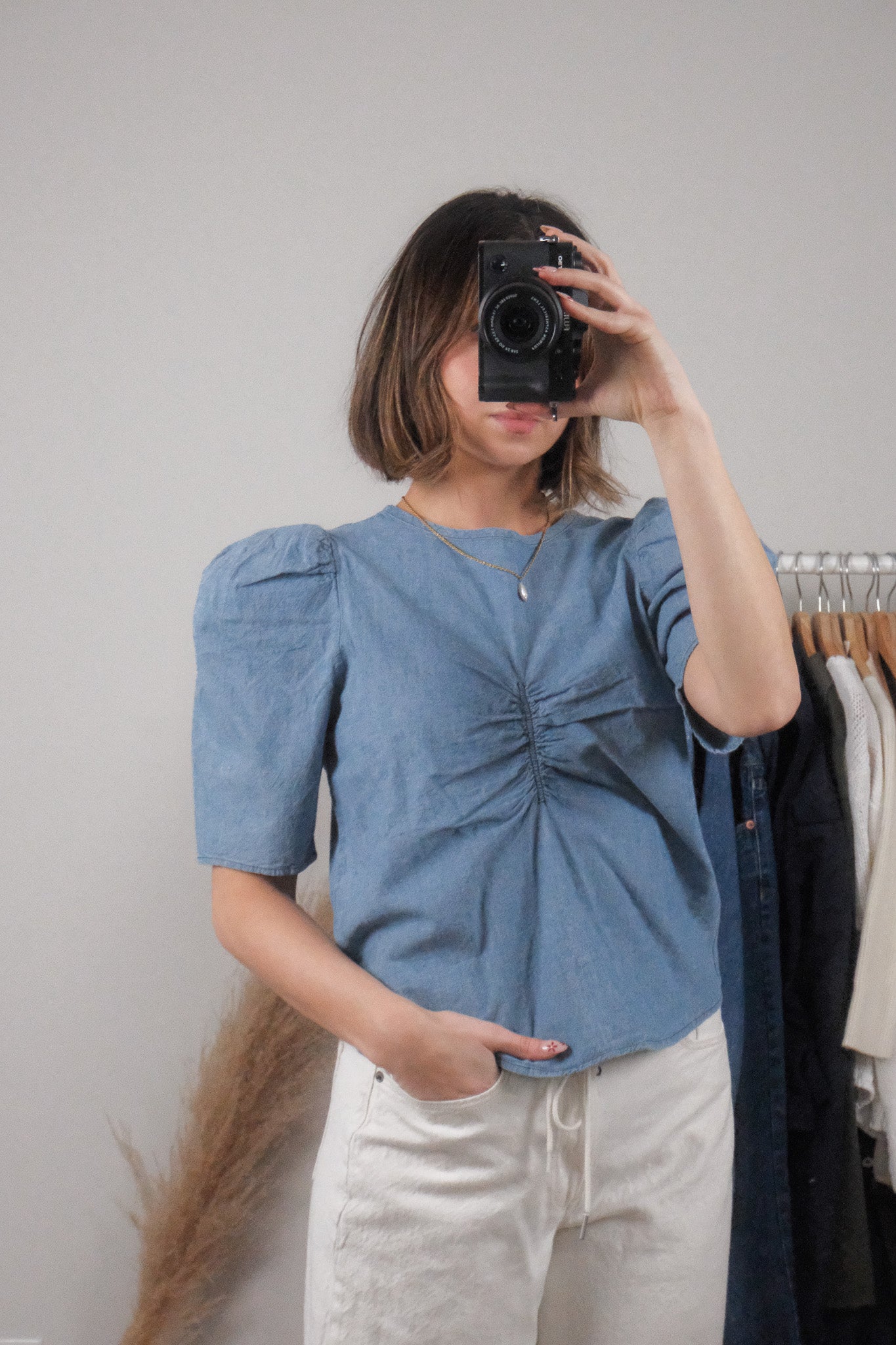 Modern x Made in Portugal x Nation Los Angeles Cotton Denim Top (S)