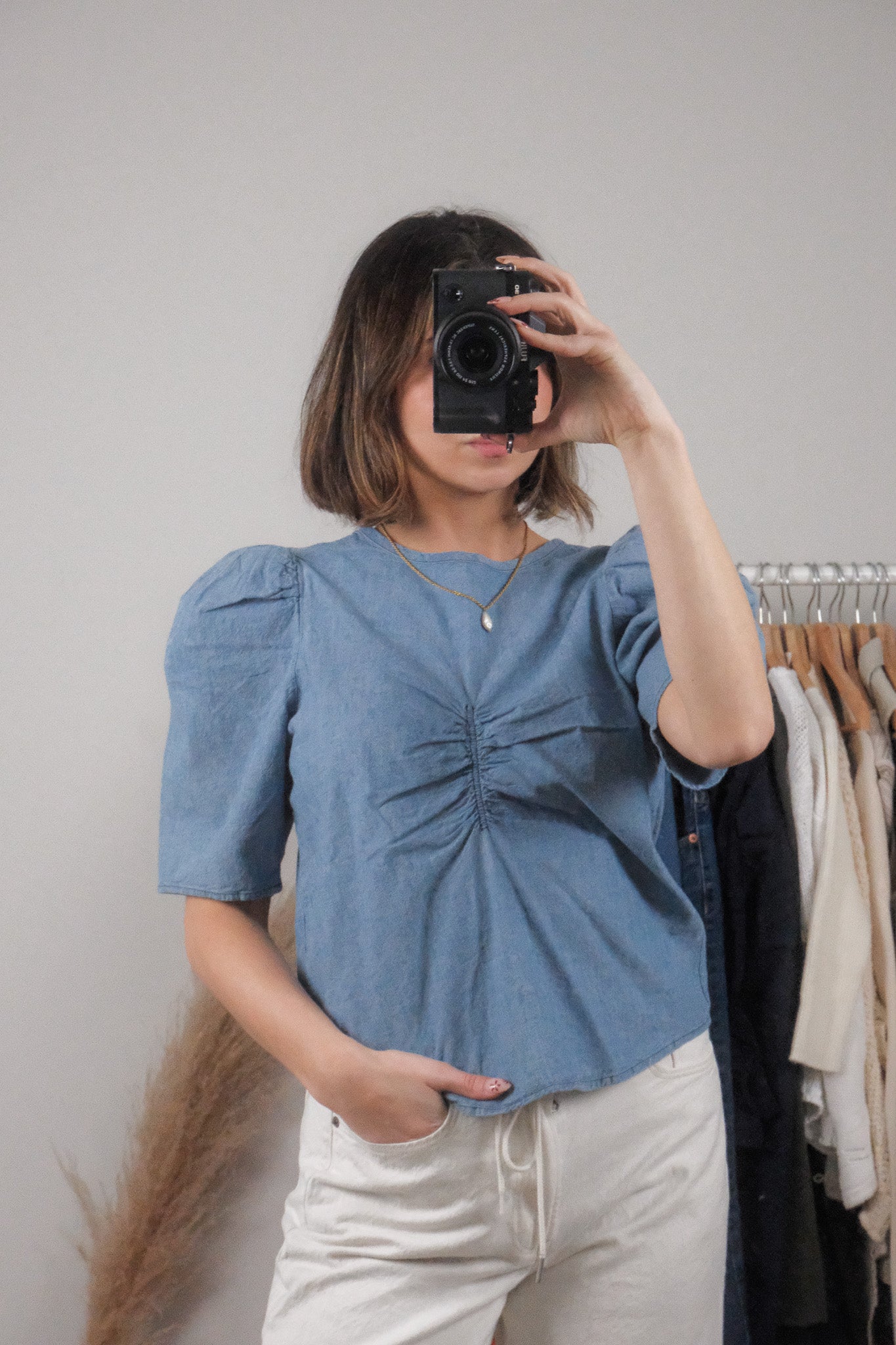 Modern x Made in Portugal x Nation Los Angeles Cotton Denim Top (S)