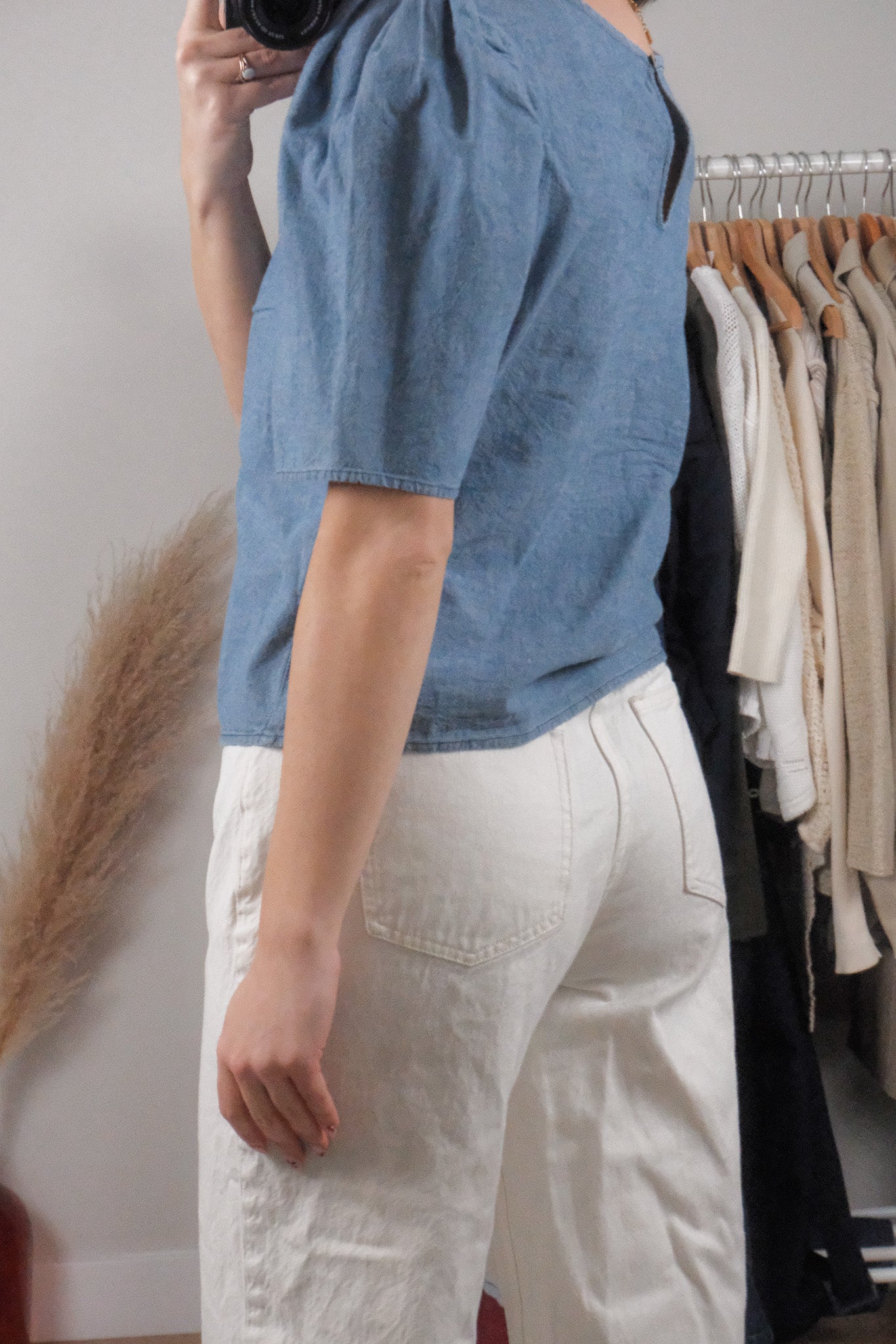 Modern x Made in Portugal x Nation Los Angeles Cotton Denim Top (S)