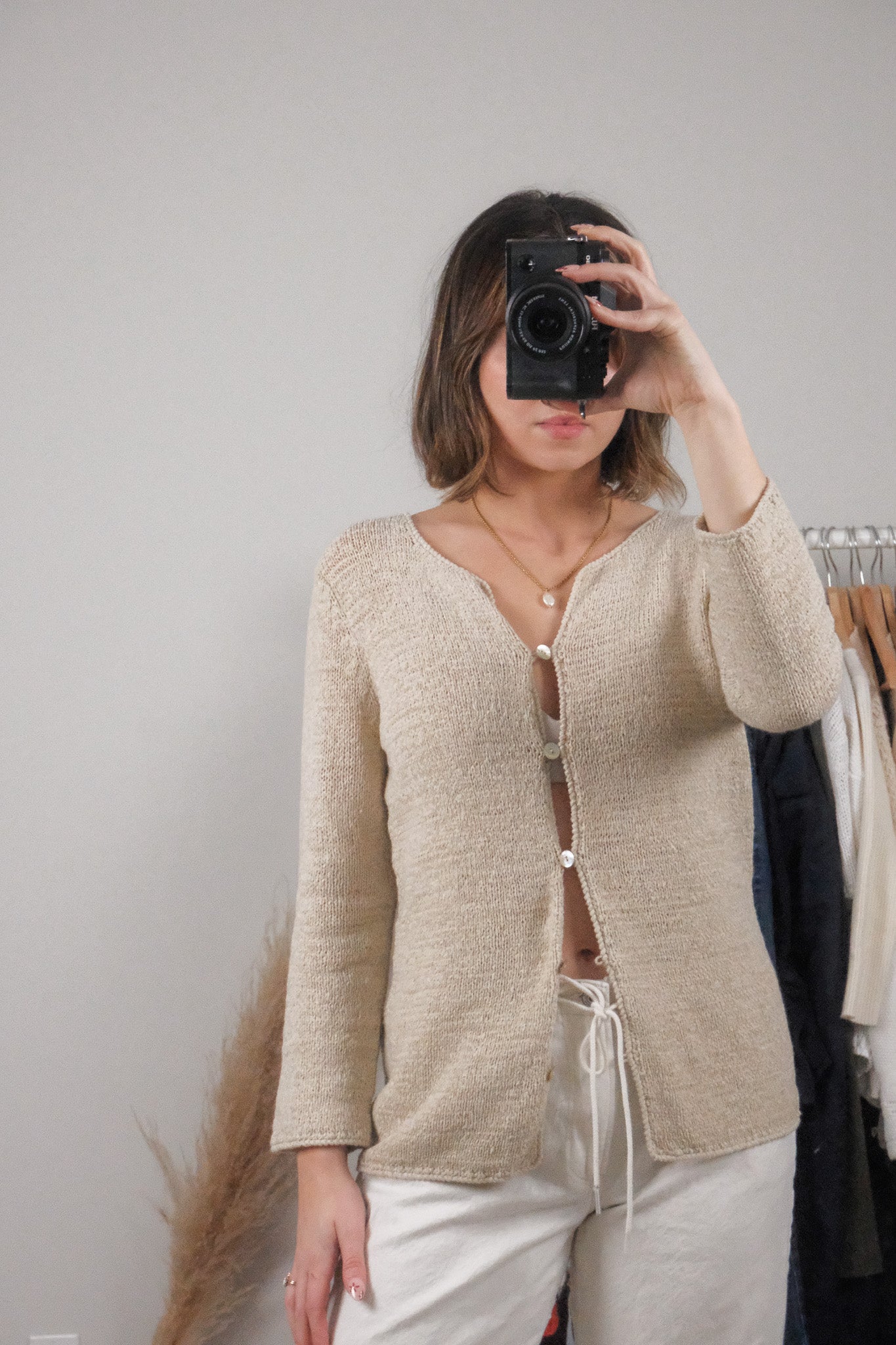 Vintage x Knit Cardigan (M)