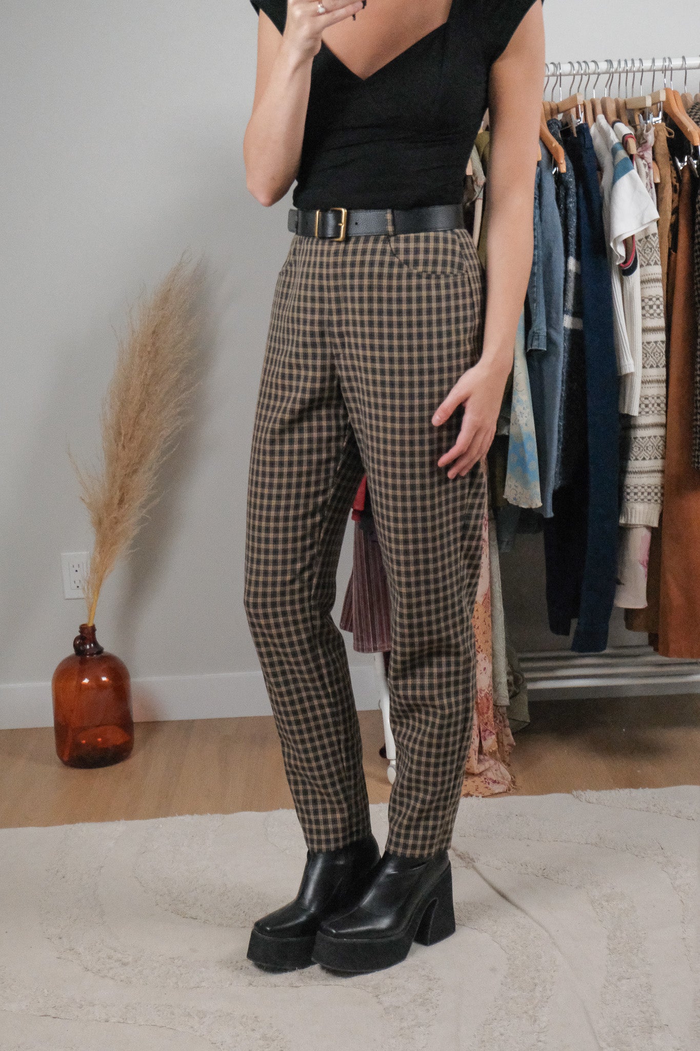 Vintage x Plaid Pants (4)