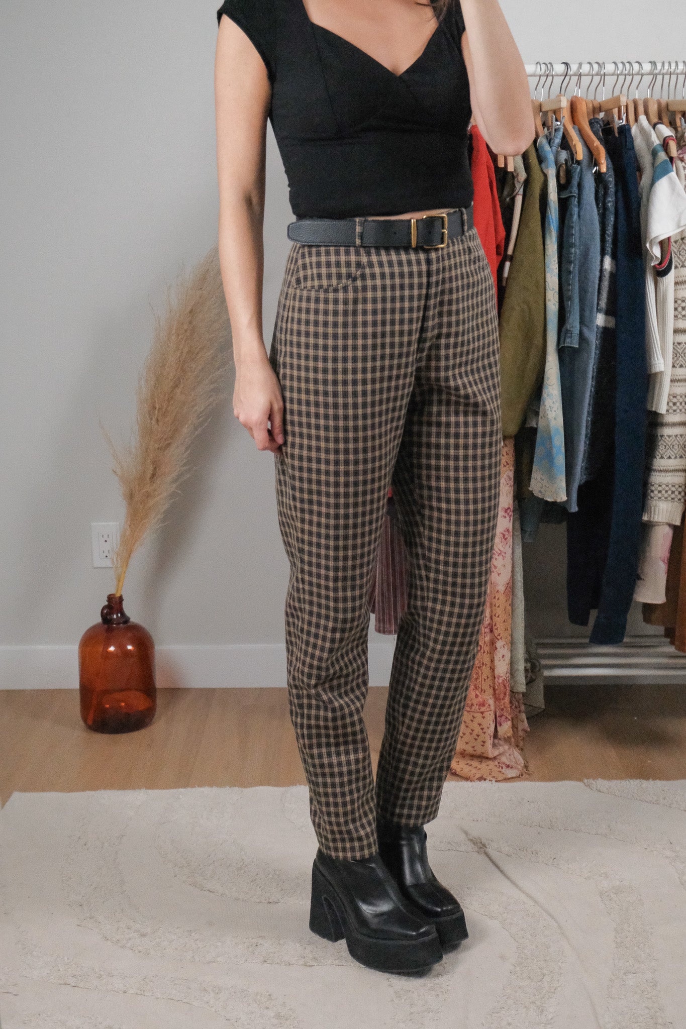 Vintage x Plaid Pants (4)